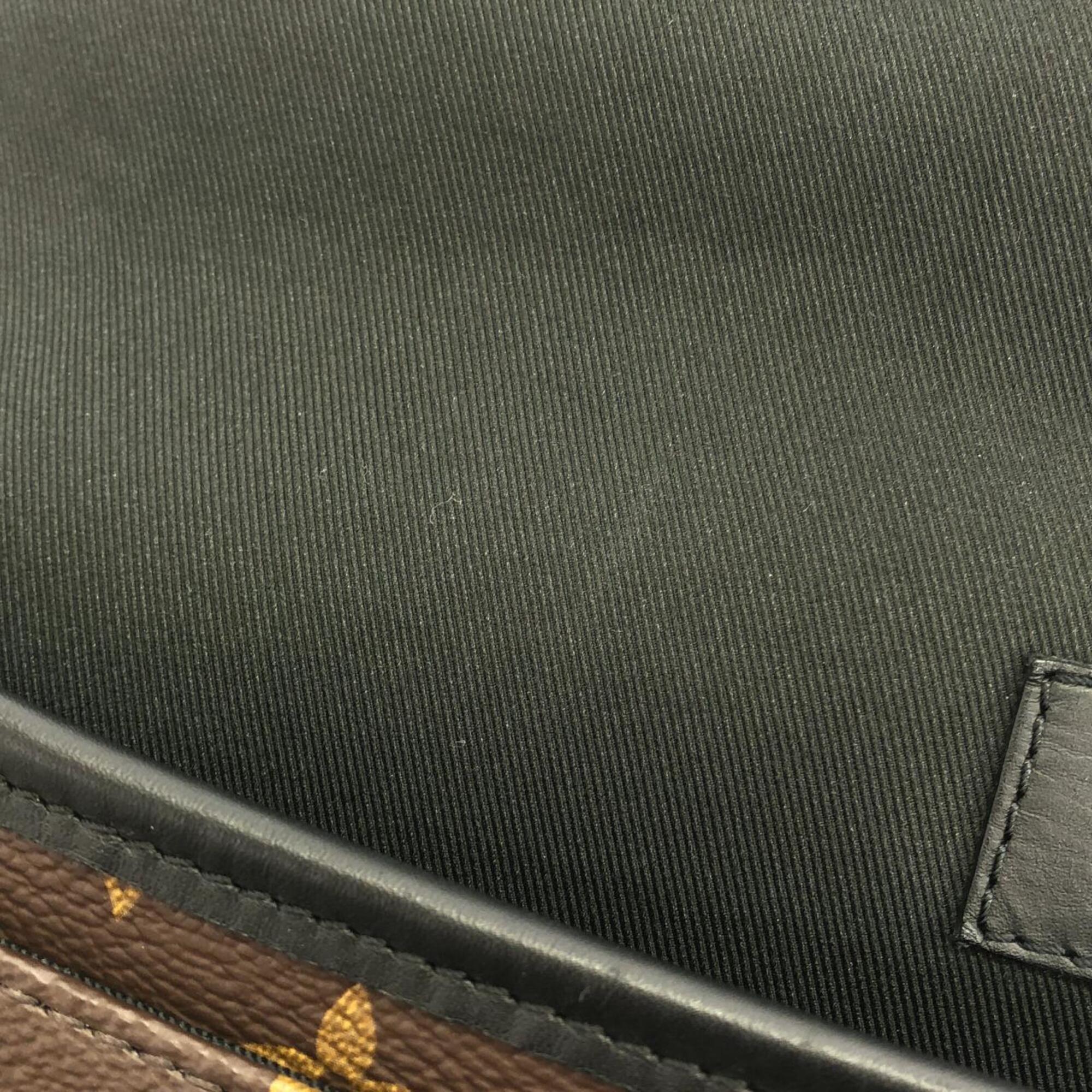 Louis Vuitton Marron Coated Canvas Shoulder Bag (Pre-Owned)