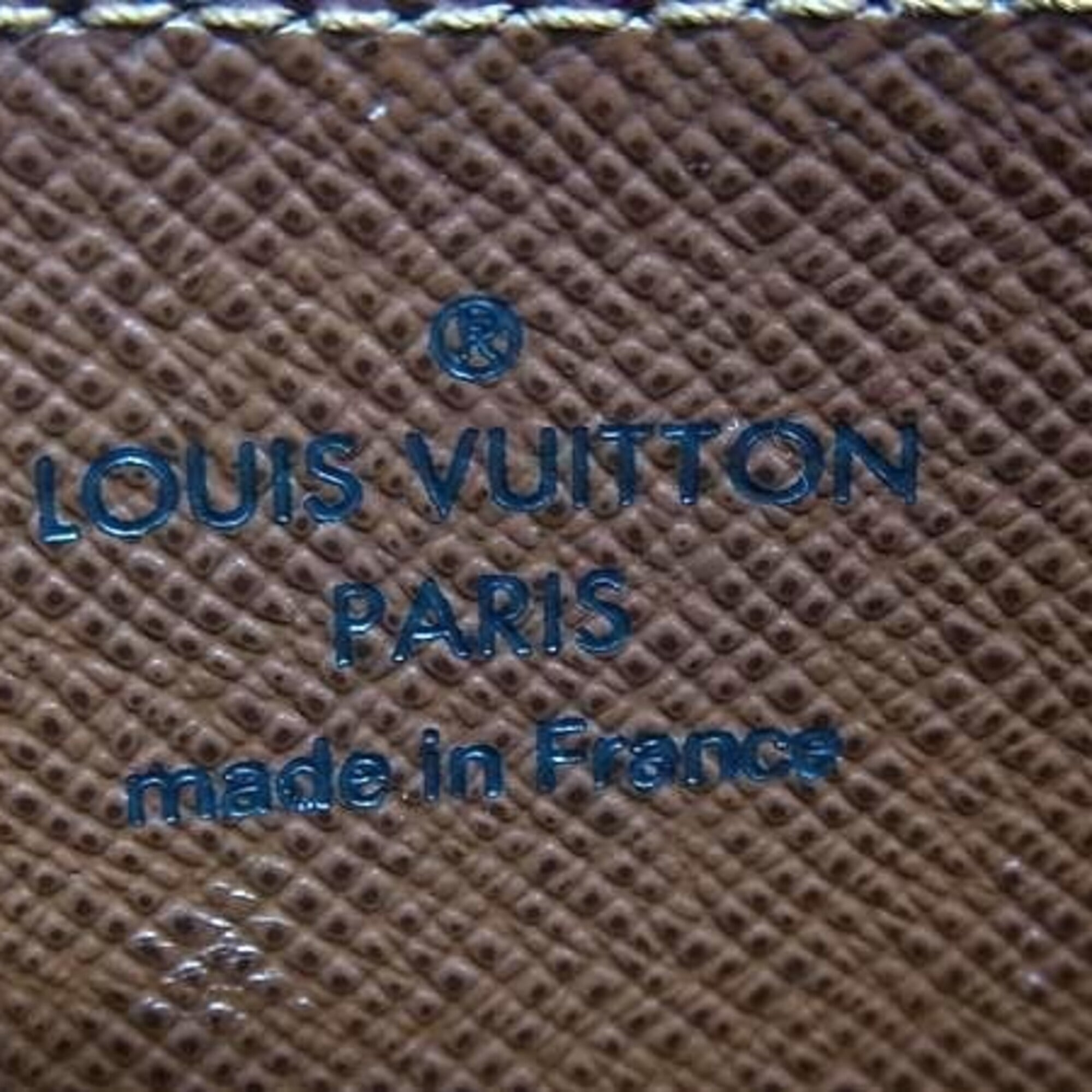 Louis Vuitton Monogram Brown Pvc Leather Coin Purse/Coin Case (Pre-Owned)