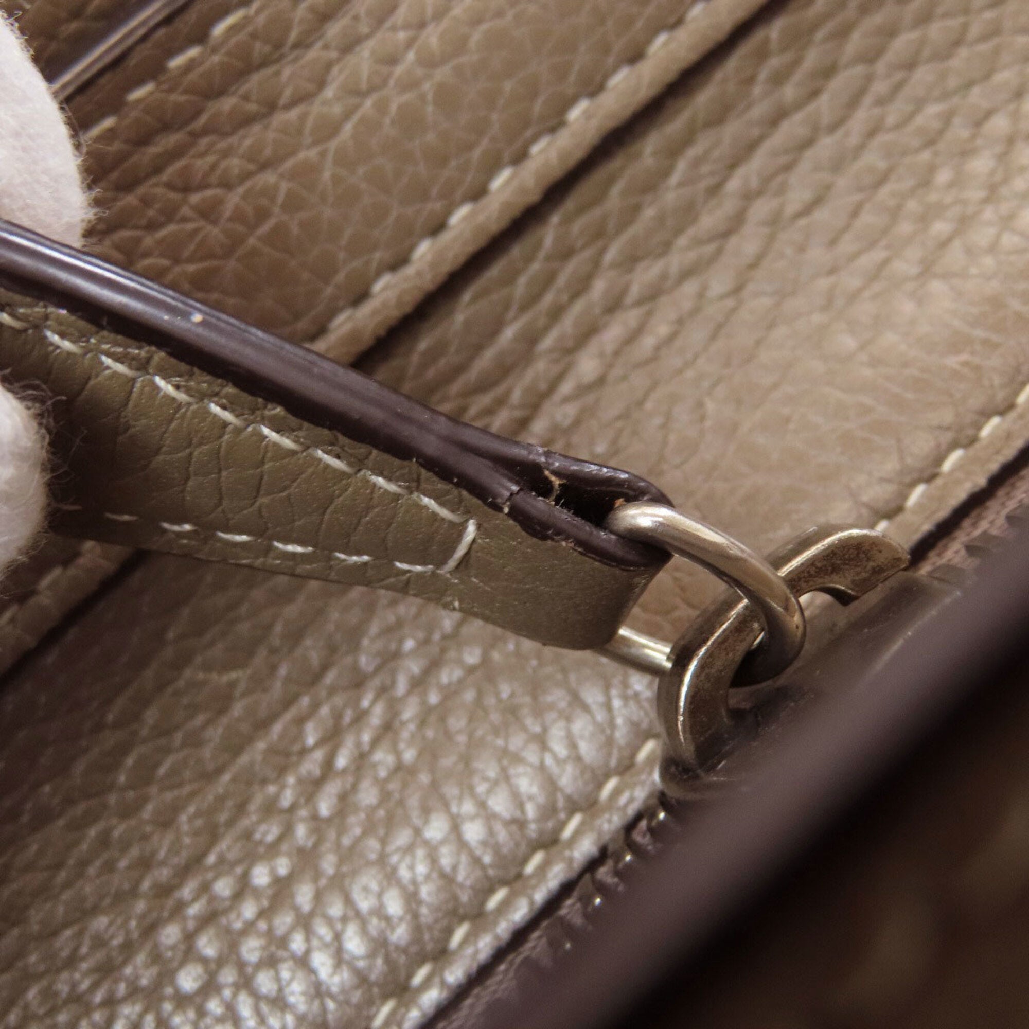 Celine Gray Leather Handbag (Pre-Owned)