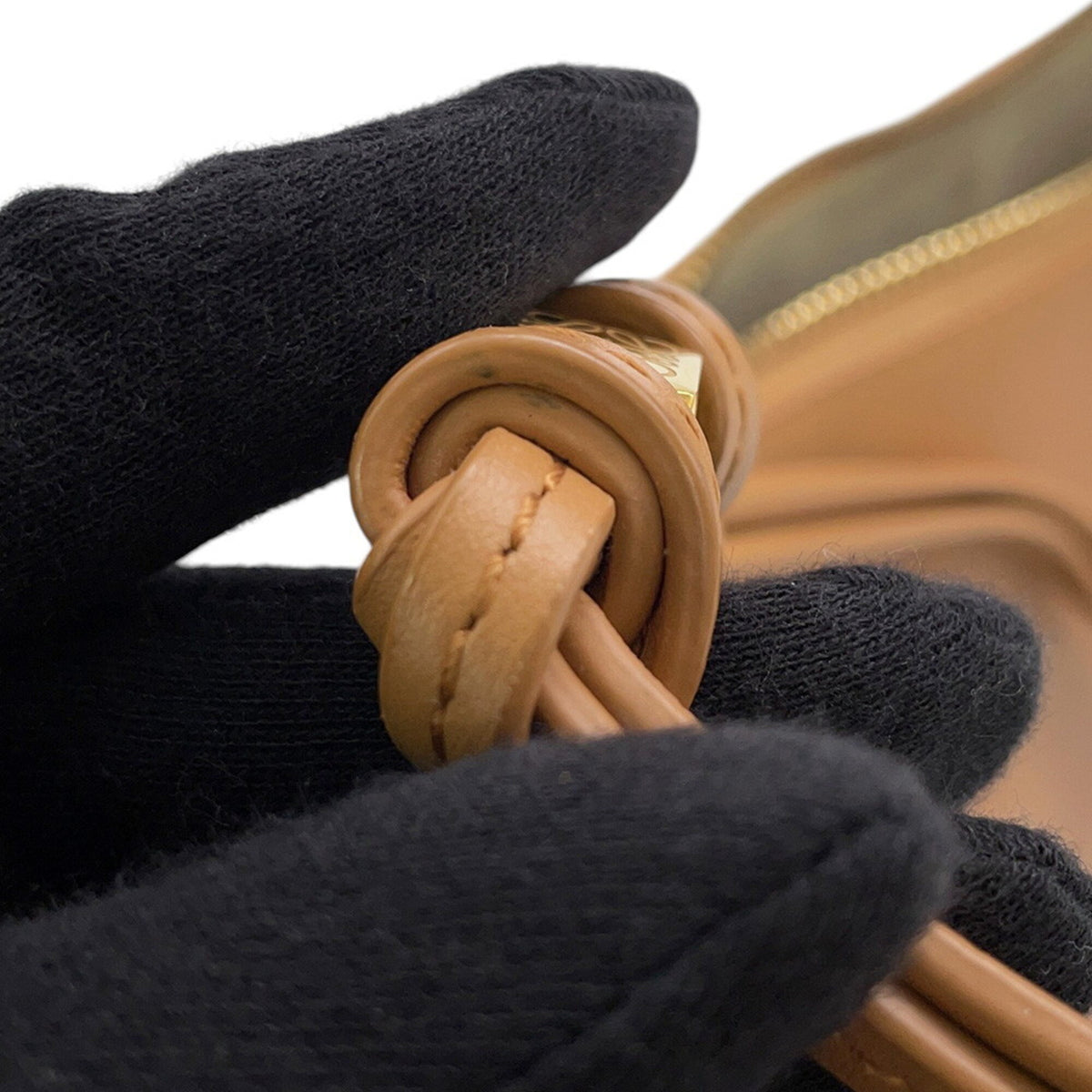 Loewe Camel Leather Handbag (Pre-Owned)