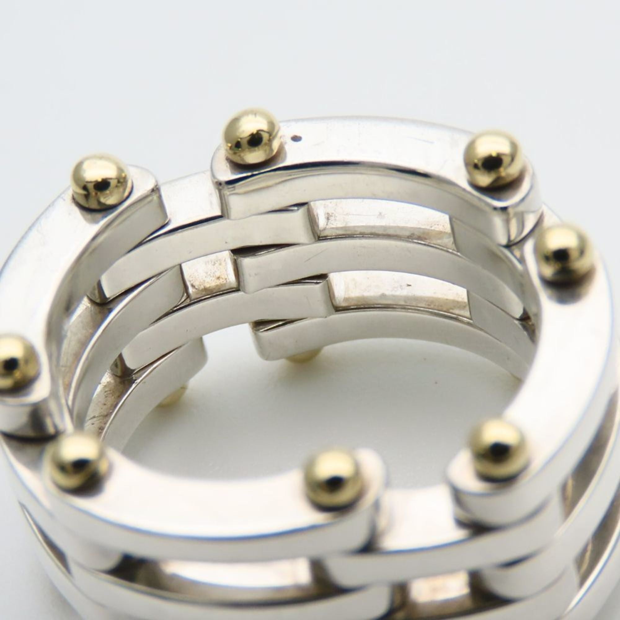 Tiffany Yellow Gold (18K) Silver 925 Band Ring (Pre-Owned)