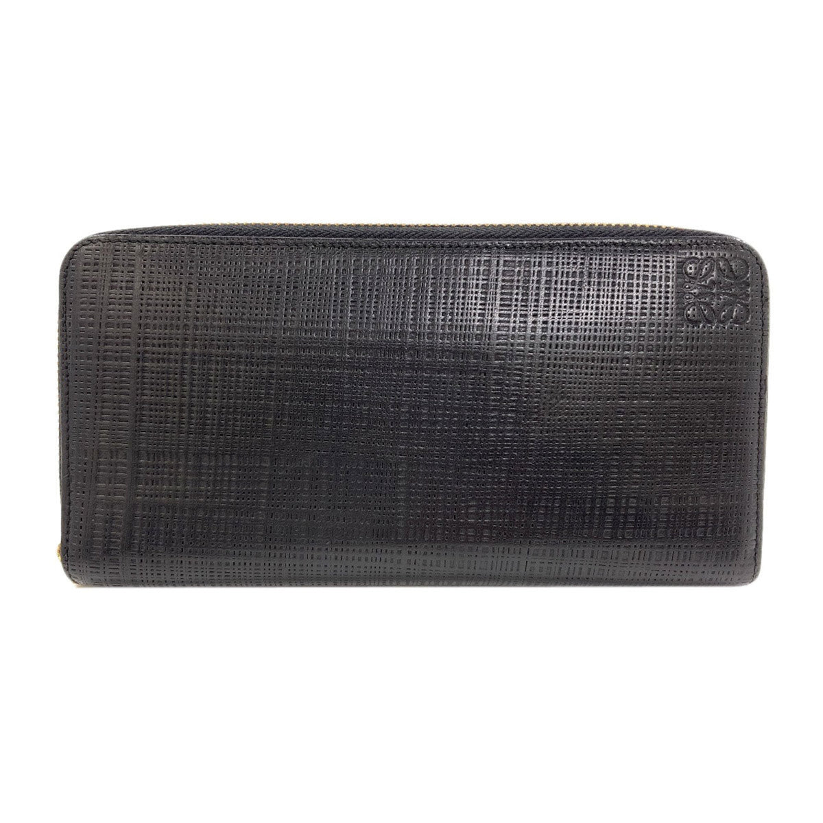 Loewe Black Leather Long Wallet (Bi-Fold) (Pre-Owned)