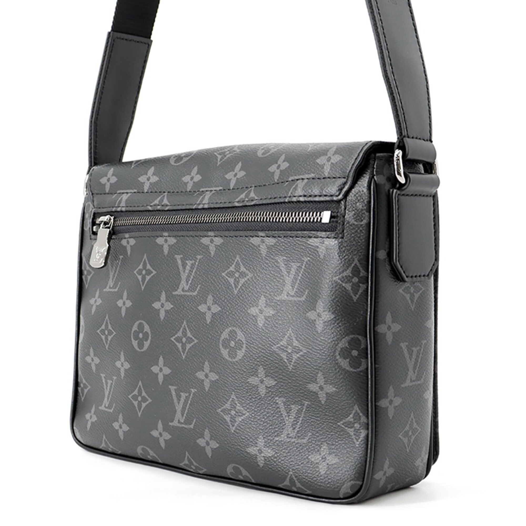 Louis Vuitton Monogram Eclipse Black Noir Monogram Eclipse Handbag Shoulder Bag (Pre-Owned)