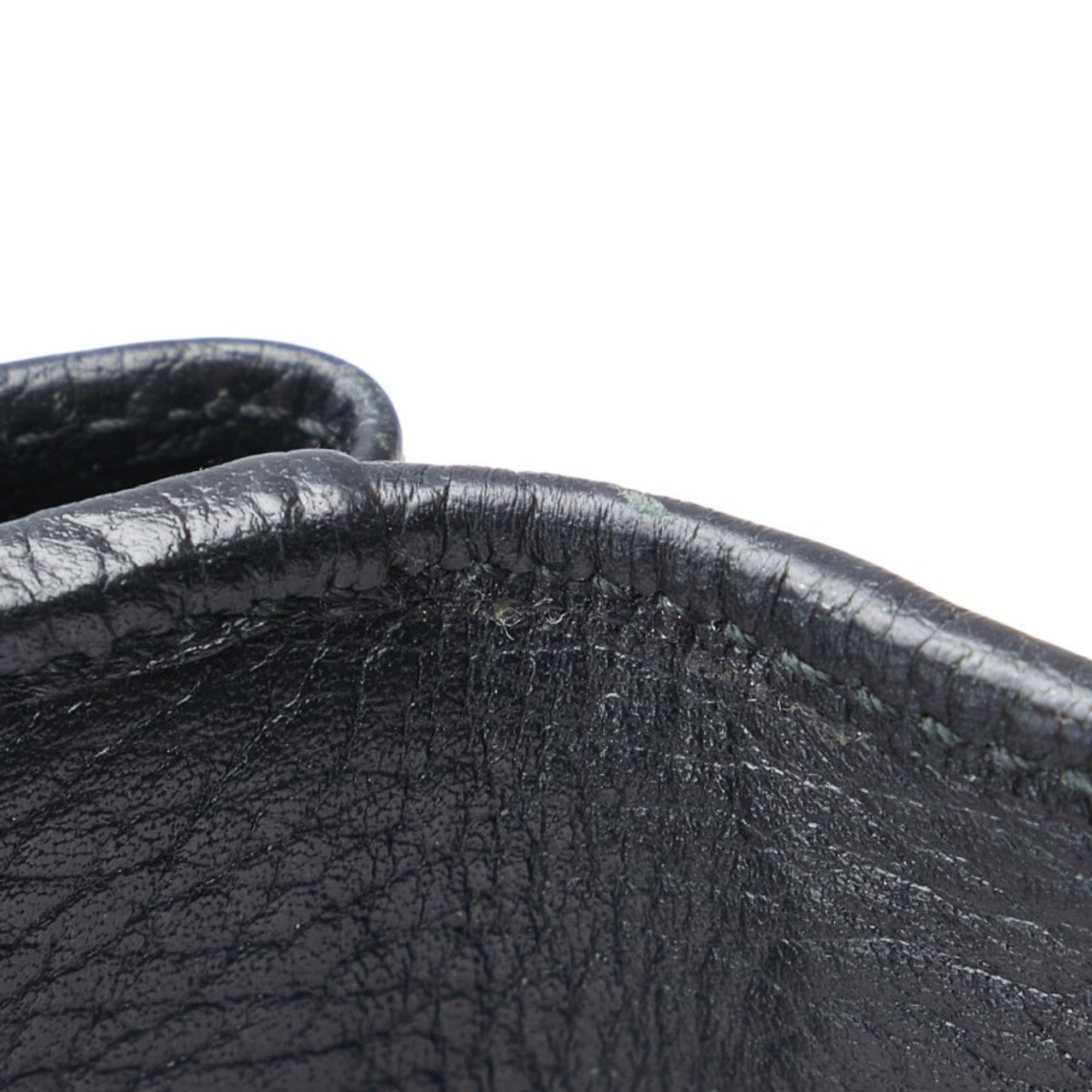 Gucci Black Leather Wallet (Tri-Fold) (Pre-Owned)