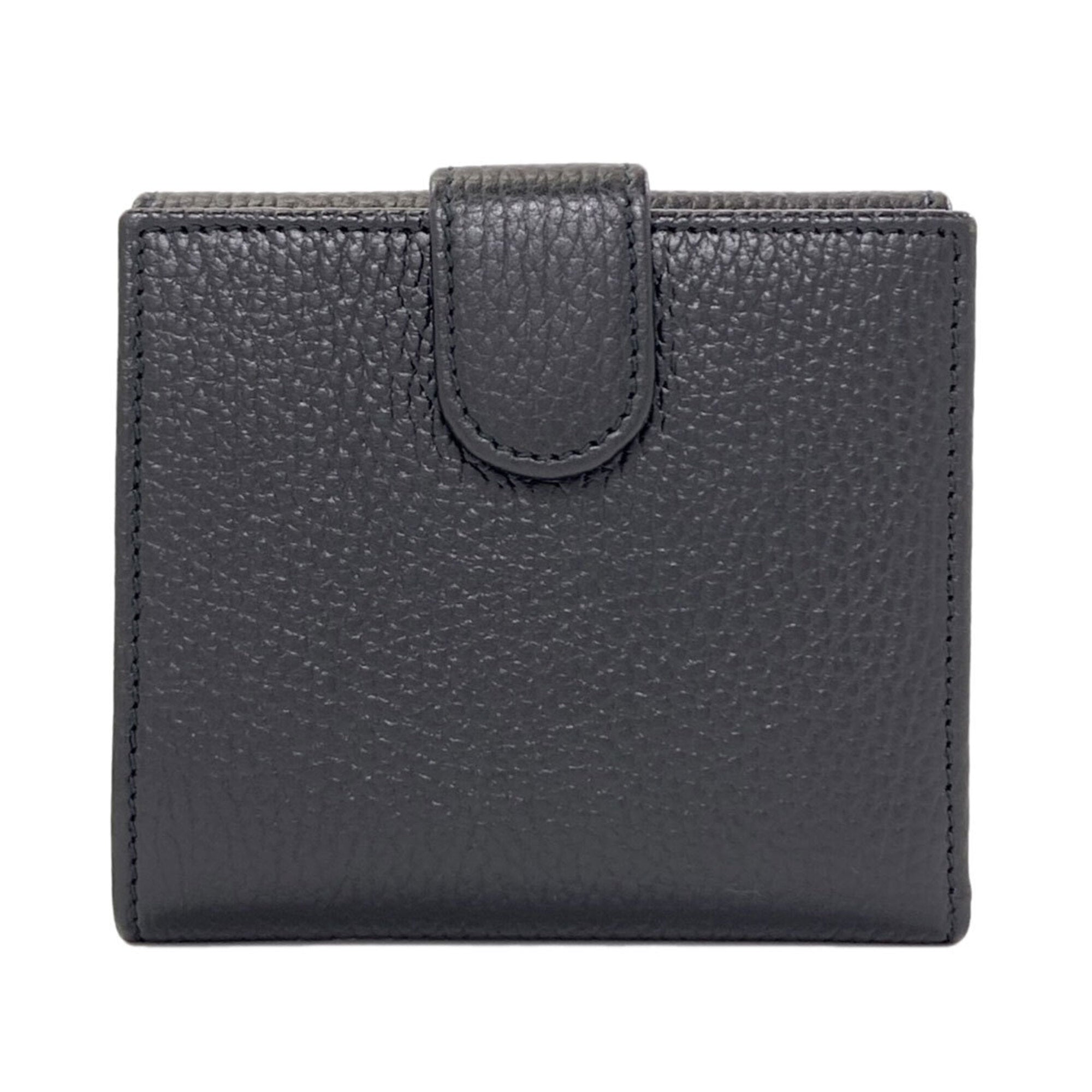 Gucci Black Leather Wallet (Bi-Fold) (Pre-Owned)