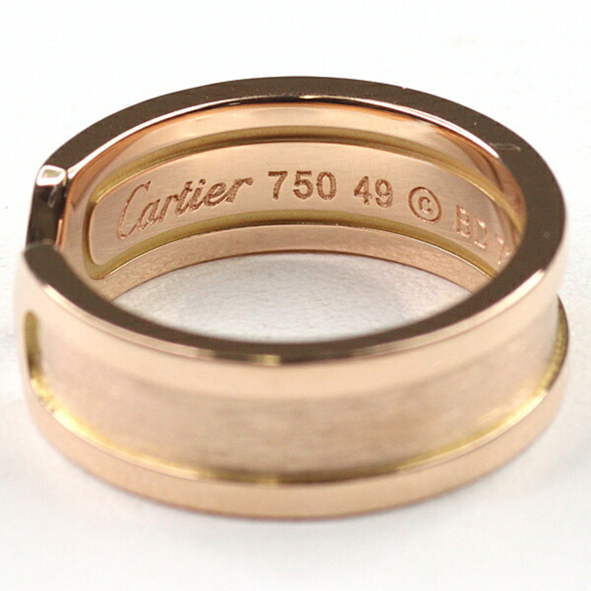 Cartier C2 Pink Gold Pink Gold (18K) Band Ring (Pre-Owned)