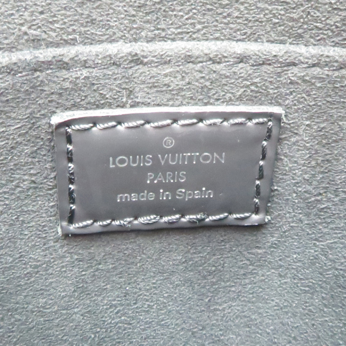 Louis Vuitton Black Noir Epi Leather Handbag (Pre-Owned)