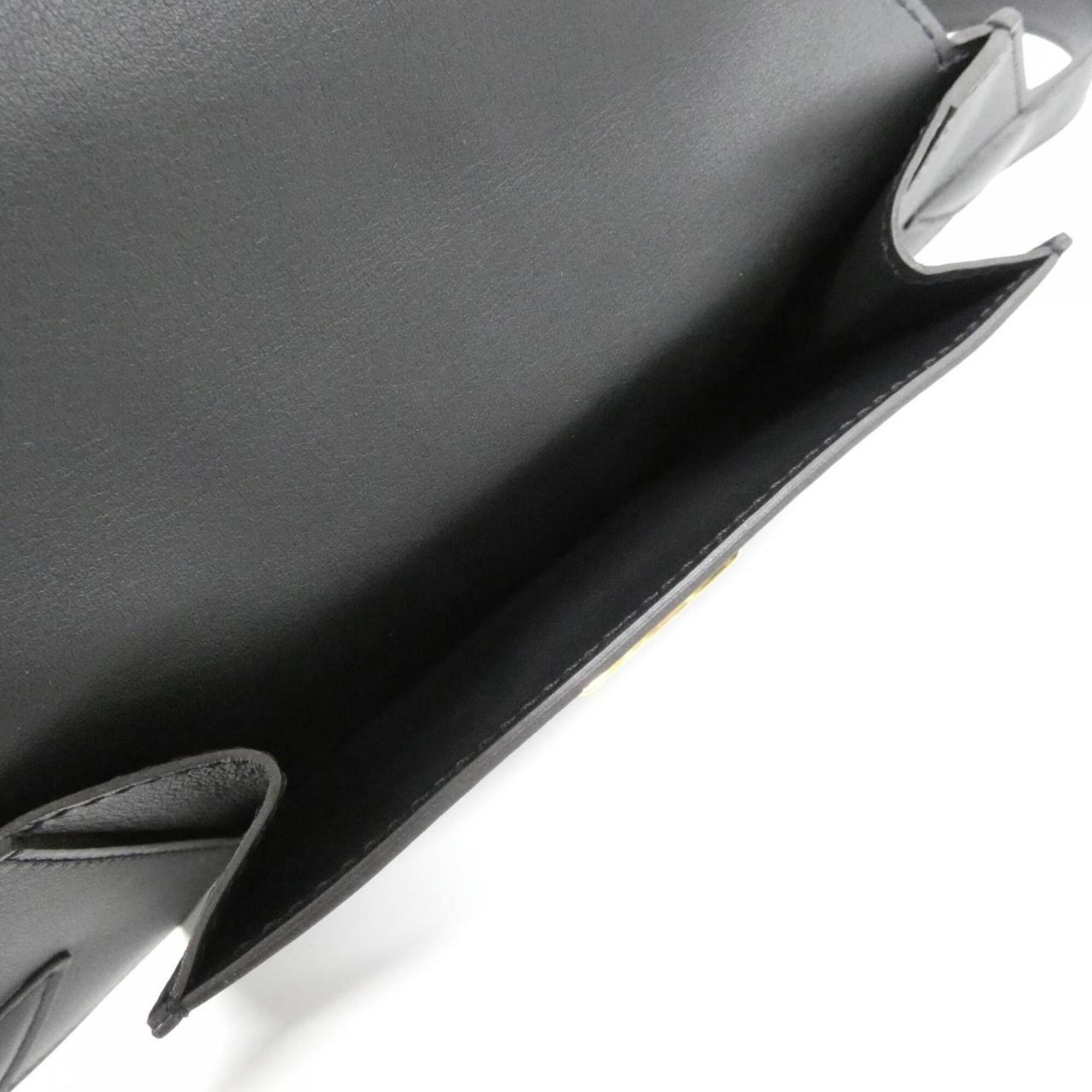 Hermes Black Swift Leather Fanny Pack (Pre-Owned)