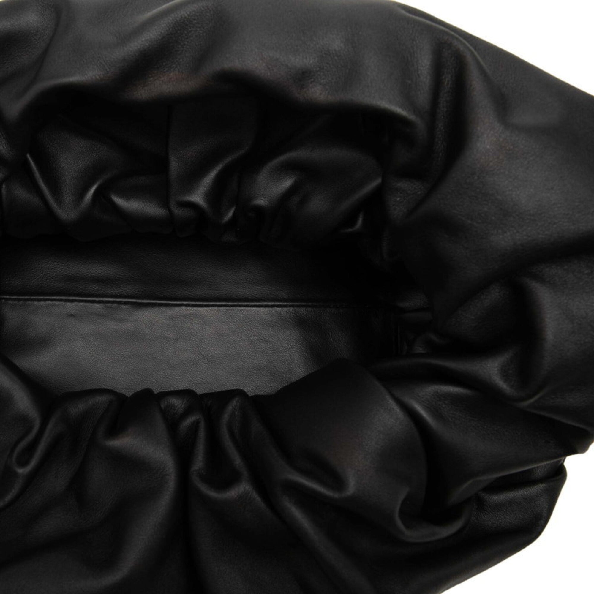 Bottega Veneta Black Leather Handbag (Pre-Owned)