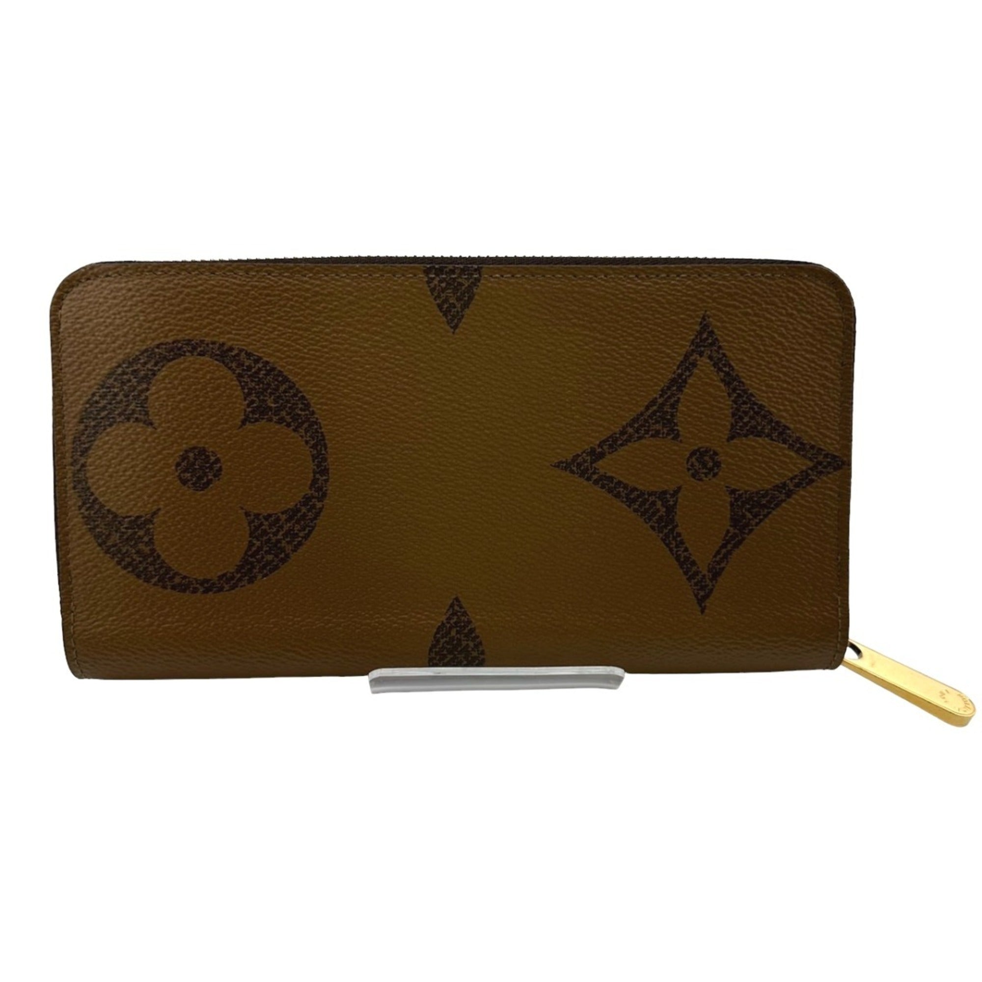 Louis Vuitton Monogram Reverse Brown Monogram Long Wallet (Bi-Fold) (Pre-Owned)