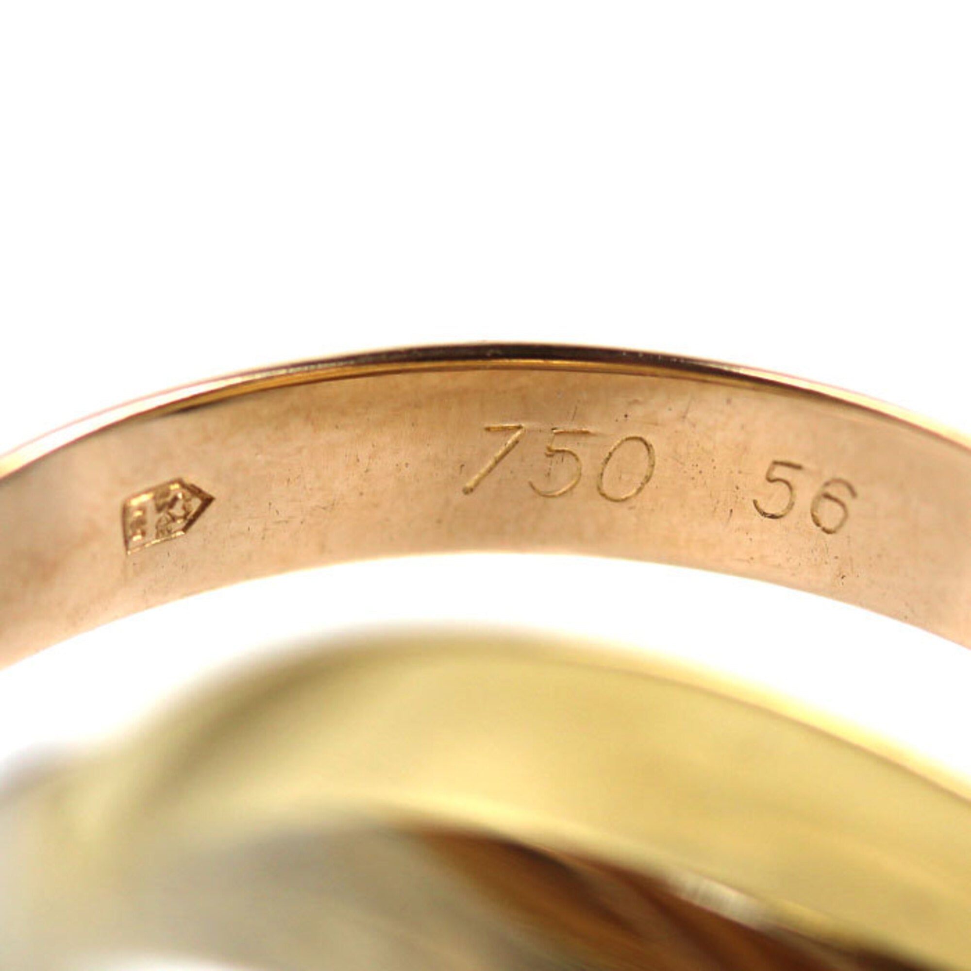 Cartier Yellow Gold (18K) Pink Gold (18K) White Gold (18K) Band Ring (Pre-Owned)