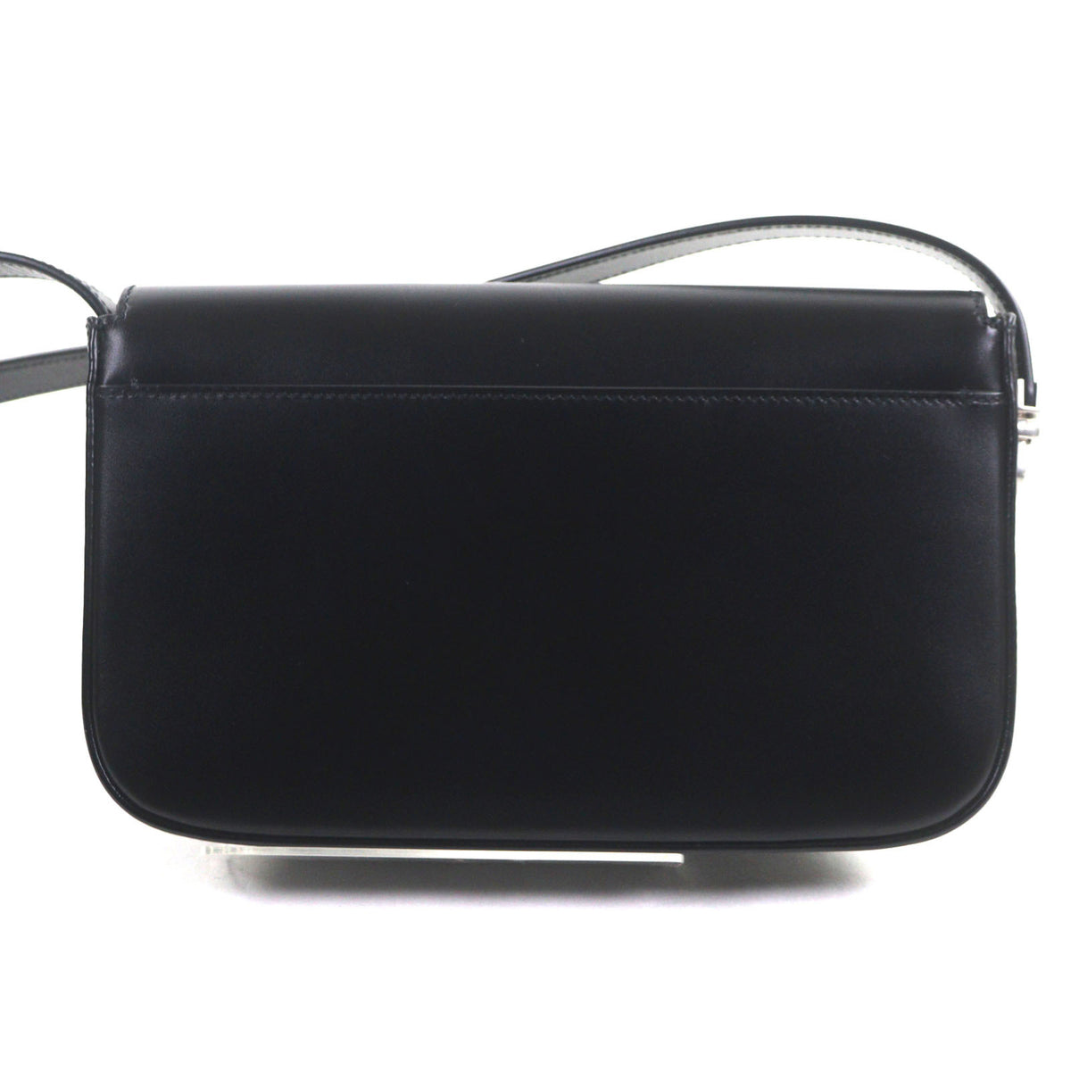 Saint Laurent Black Leather Shoulder Bag (Pre-Owned)