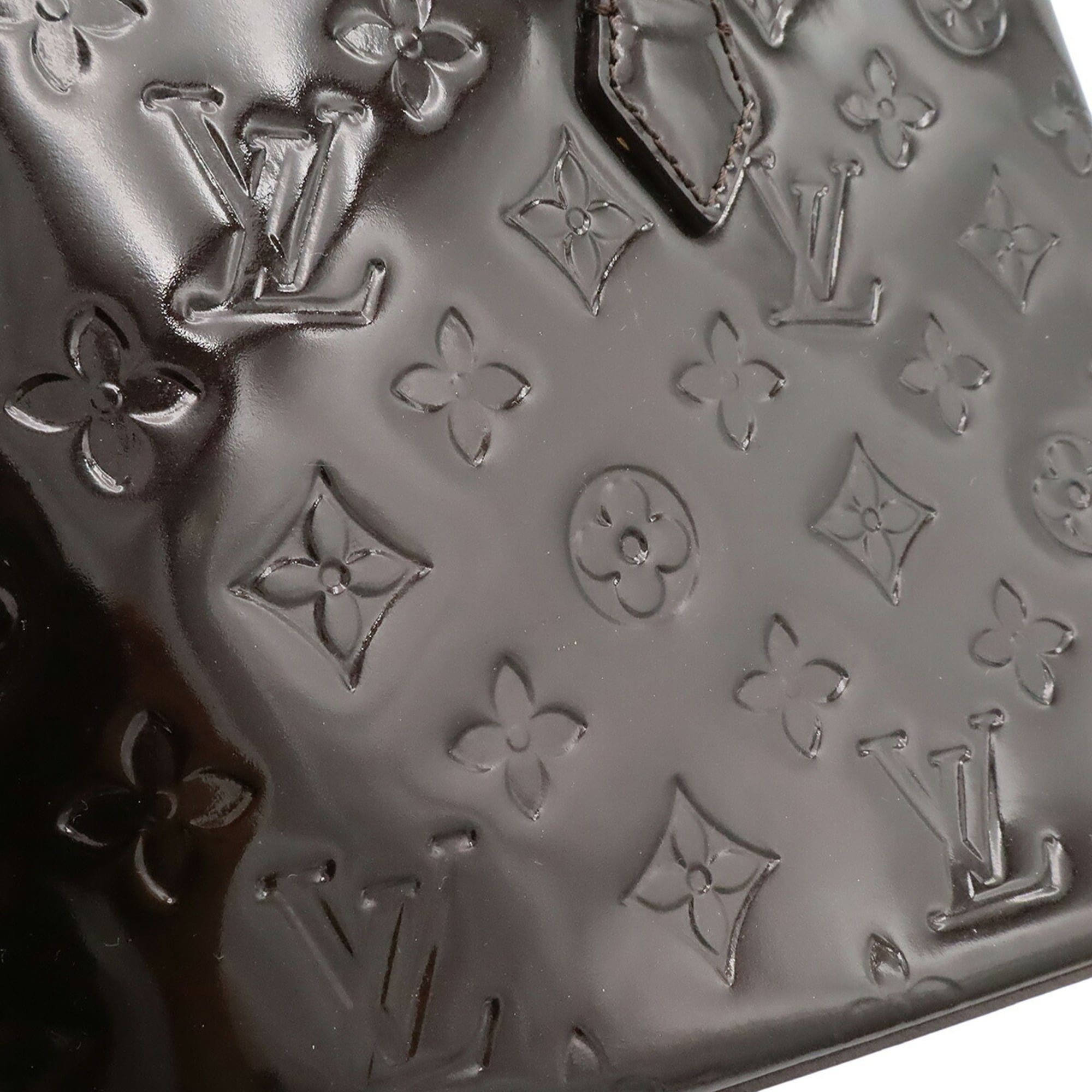 Louis Vuitton Amarante Galle Monogram Vernis Handbag Tote Bag (Pre-Owned)