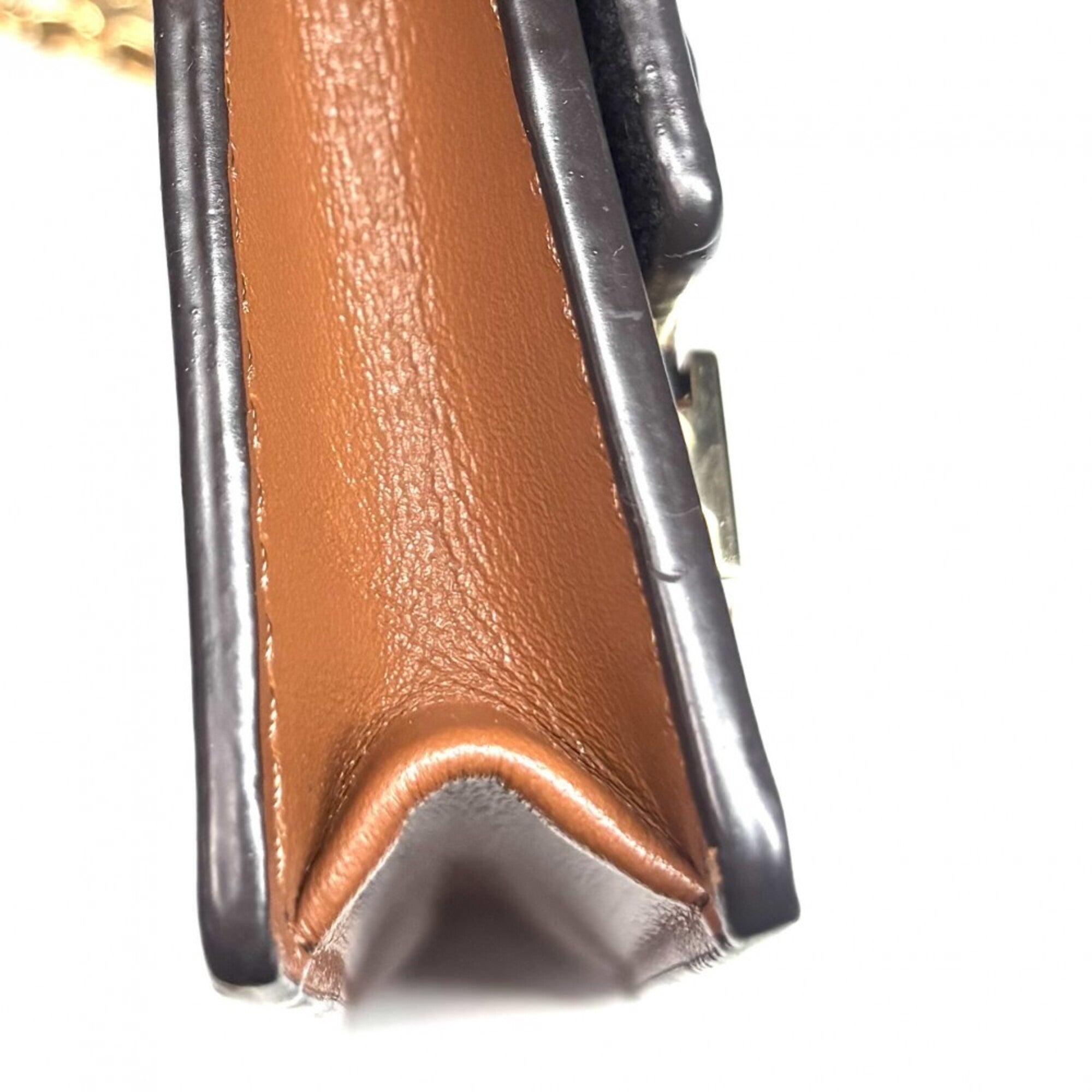 Louis Vuitton Brown Monogram Reverse Shoulder Bag (Pre-Owned)