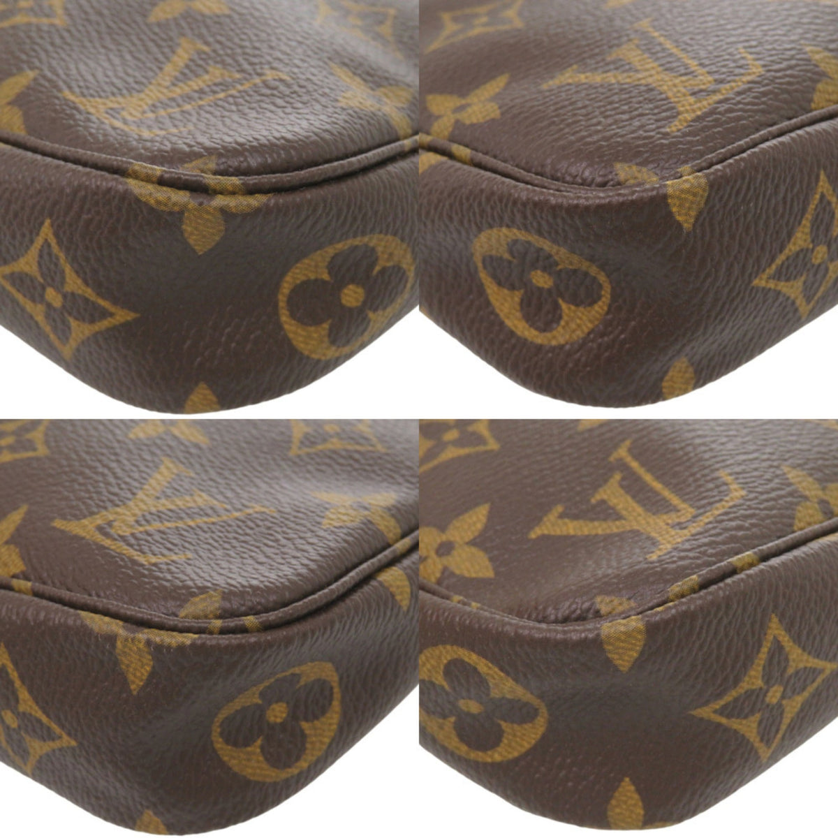 Louis Vuitton Brown Monogram Monogram Handbag Pochette Pouch (Pre-Owned)