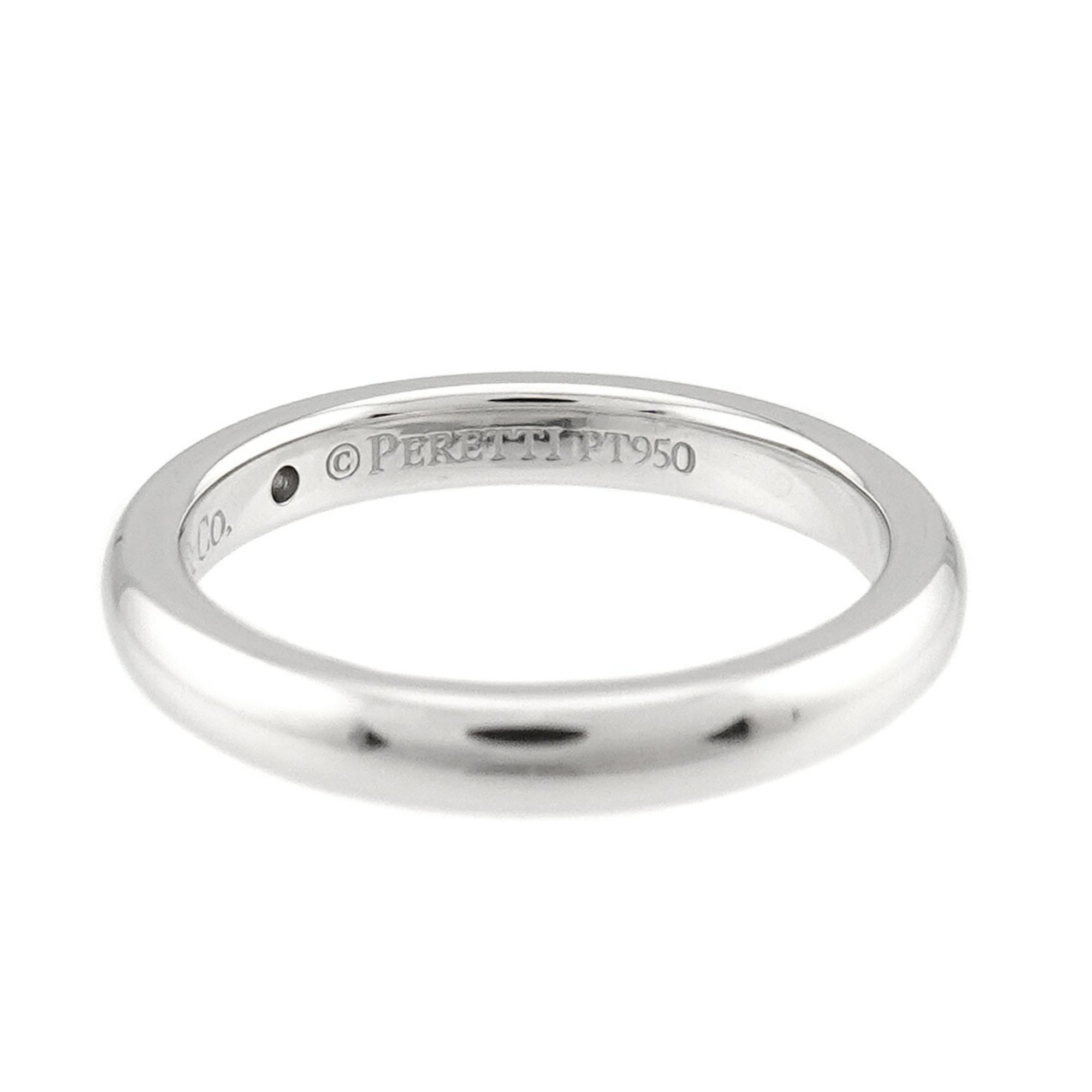 Tiffany Platinum 950 Band Ring (Pre-Owned)