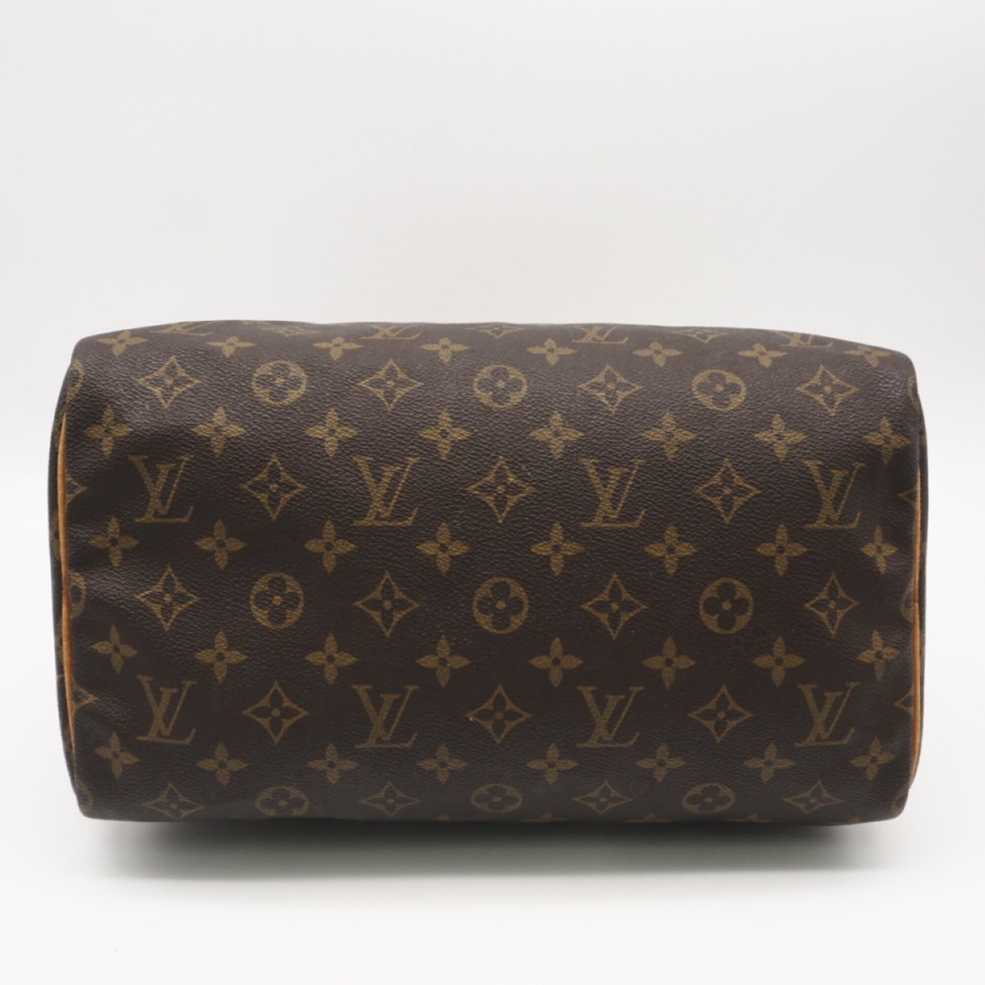 Louis Vuitton Black Coated Canvas Leather Handbag (Pre-Owned)