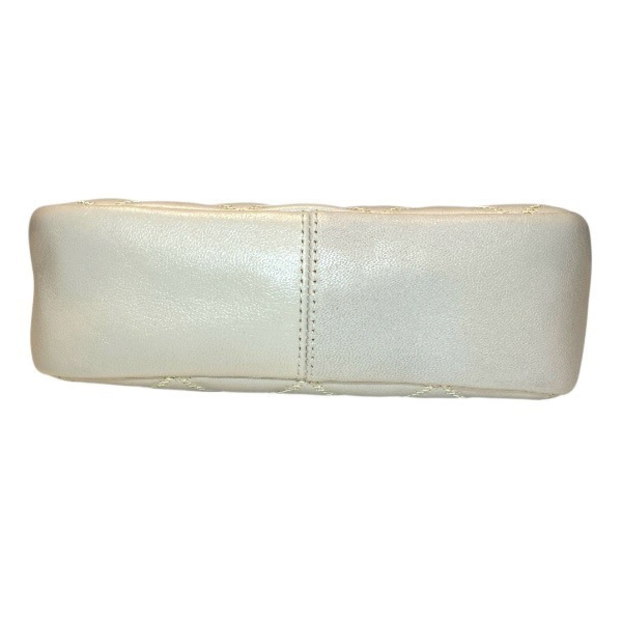 Tory Burch Ivory Ivory Handbag Shoulder Bag (Pre-Owned)