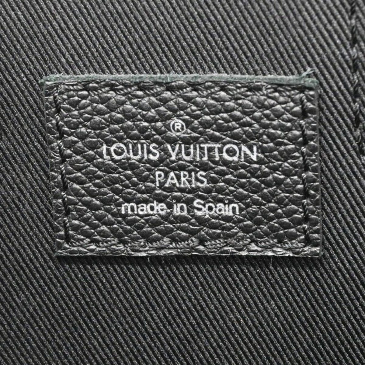 Louis Vuitton Black Damier Canvas Monogram Monogram Handbag Shoulder Bag (Pre-Owned)