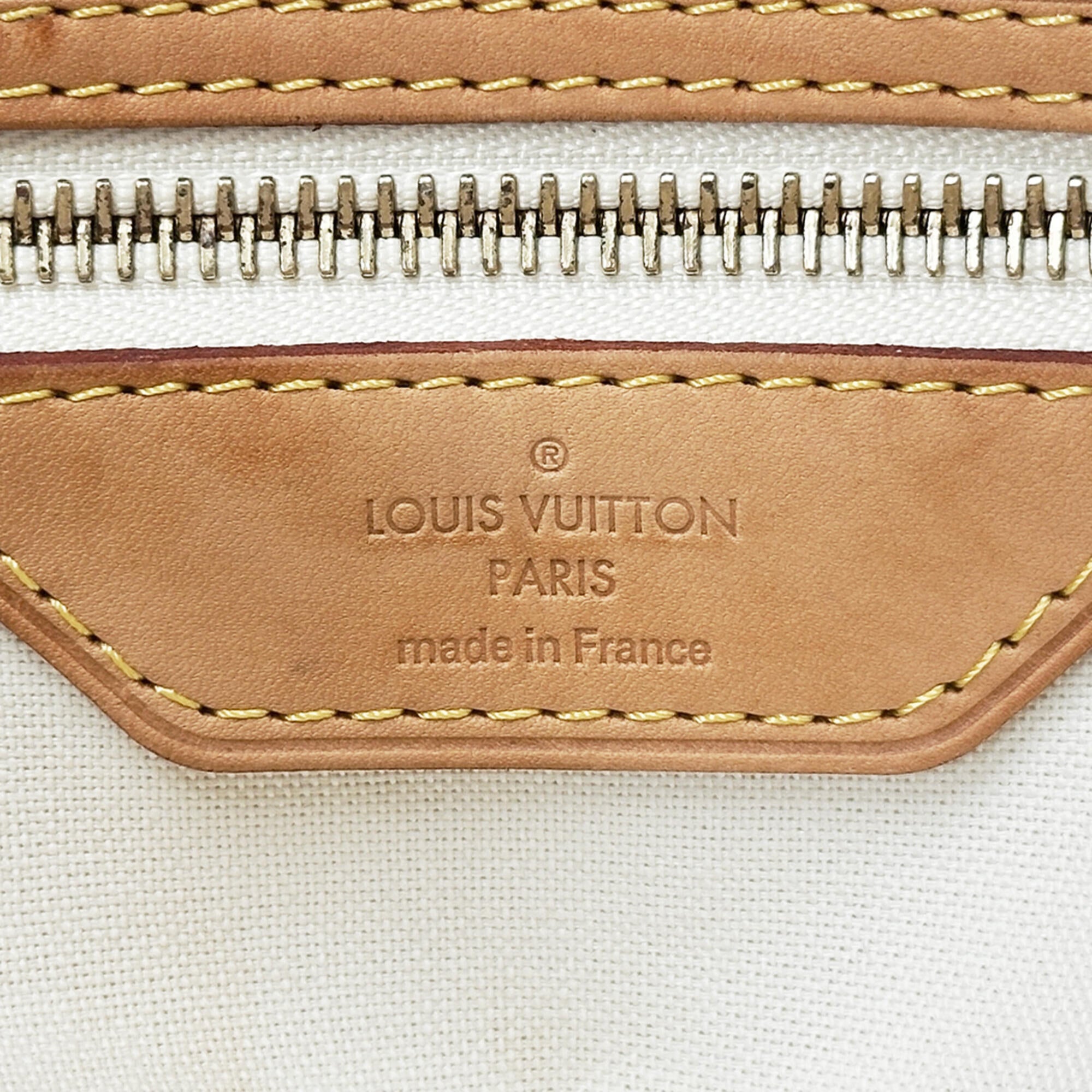 Louis Vuitton Damier Azur Damier Azur Handbag Tote Bag (Pre-Owned)