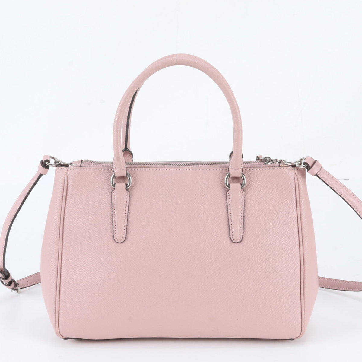 Coach Pink Leather Crossbody Bag Handbag Shoulder Bag (Pre-Owned)
