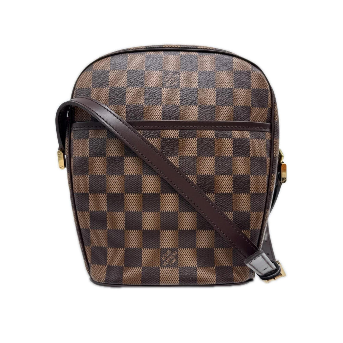 Louis Vuitton Beige Brown Damier Canvas Damier Canvas Shoulder Bag (Pre-Owned)