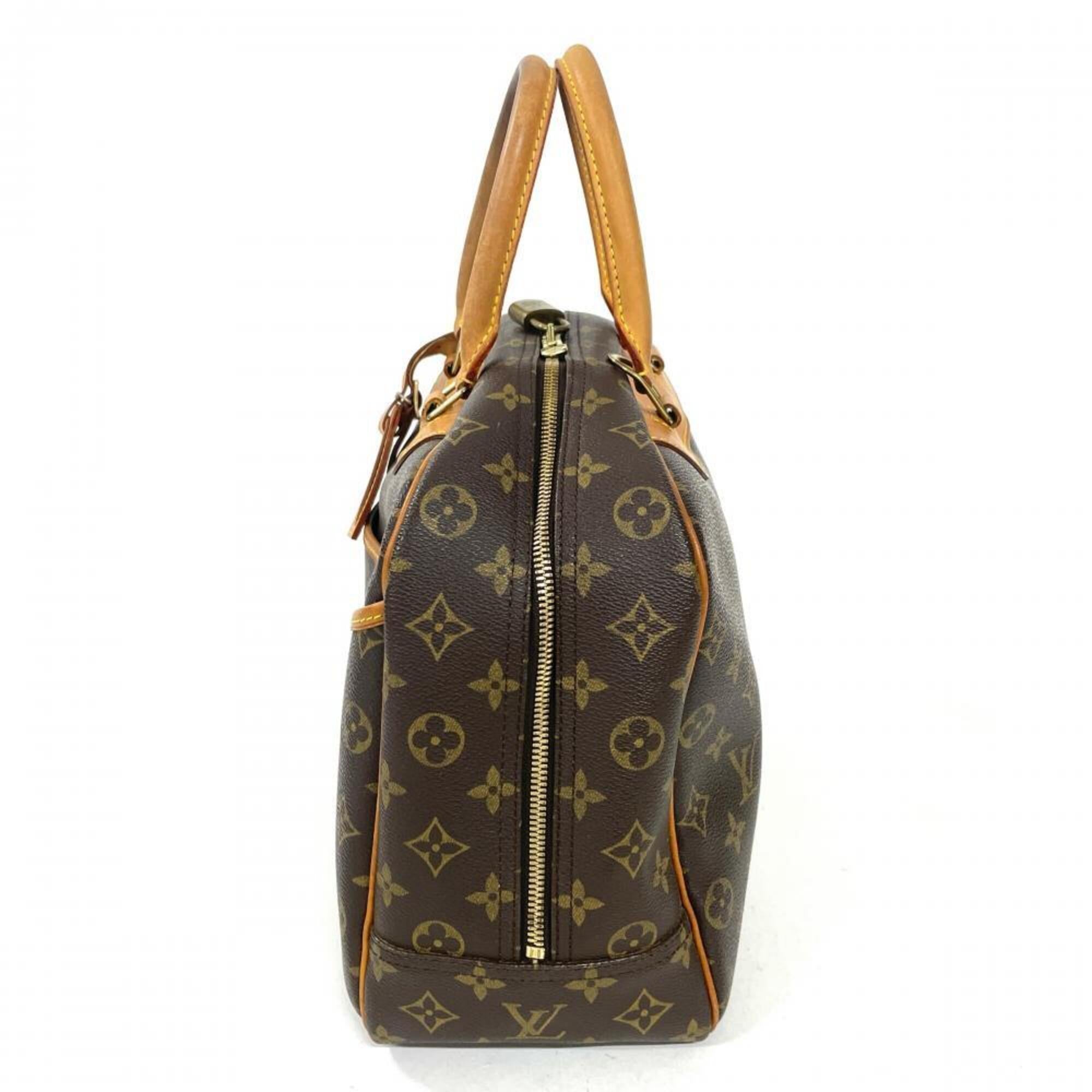 Louis Vuitton Brown Monogram Canvas Handbag (Pre-Owned)