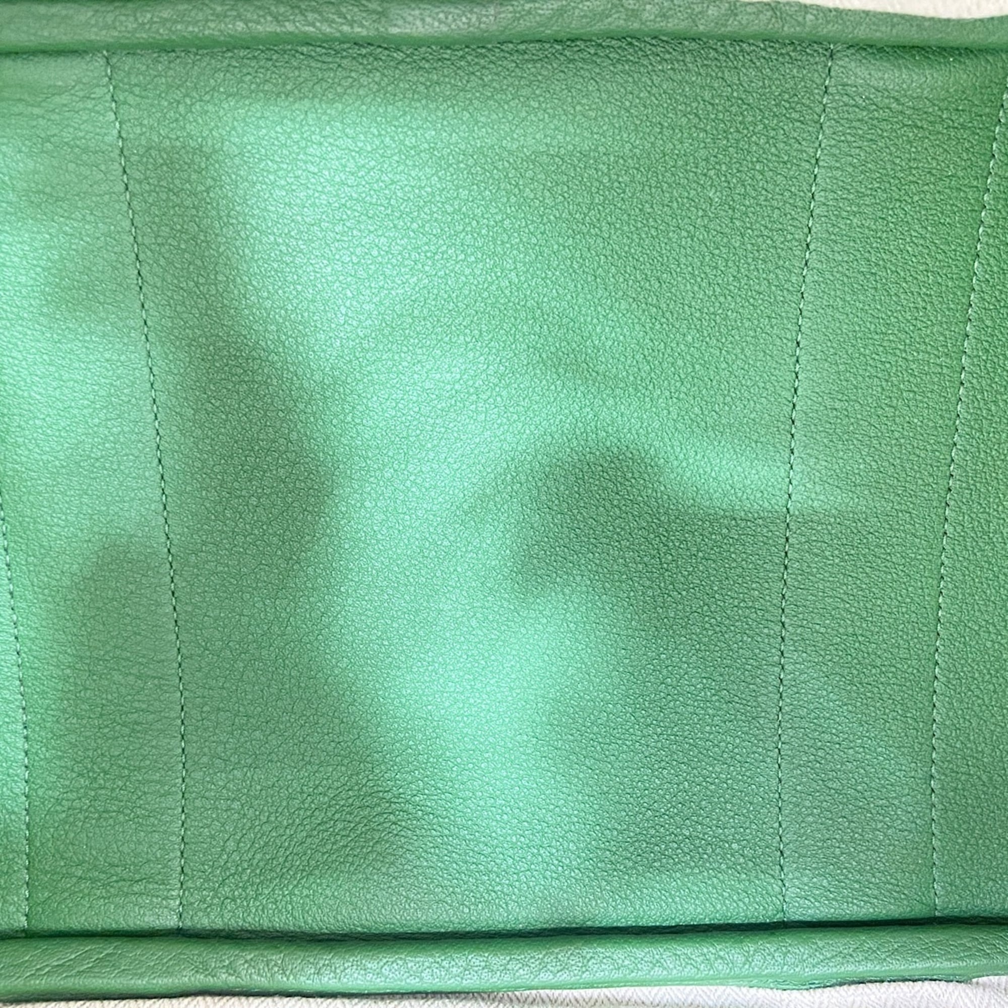 Hermes Garden Green Handbag (Pre-Owned)