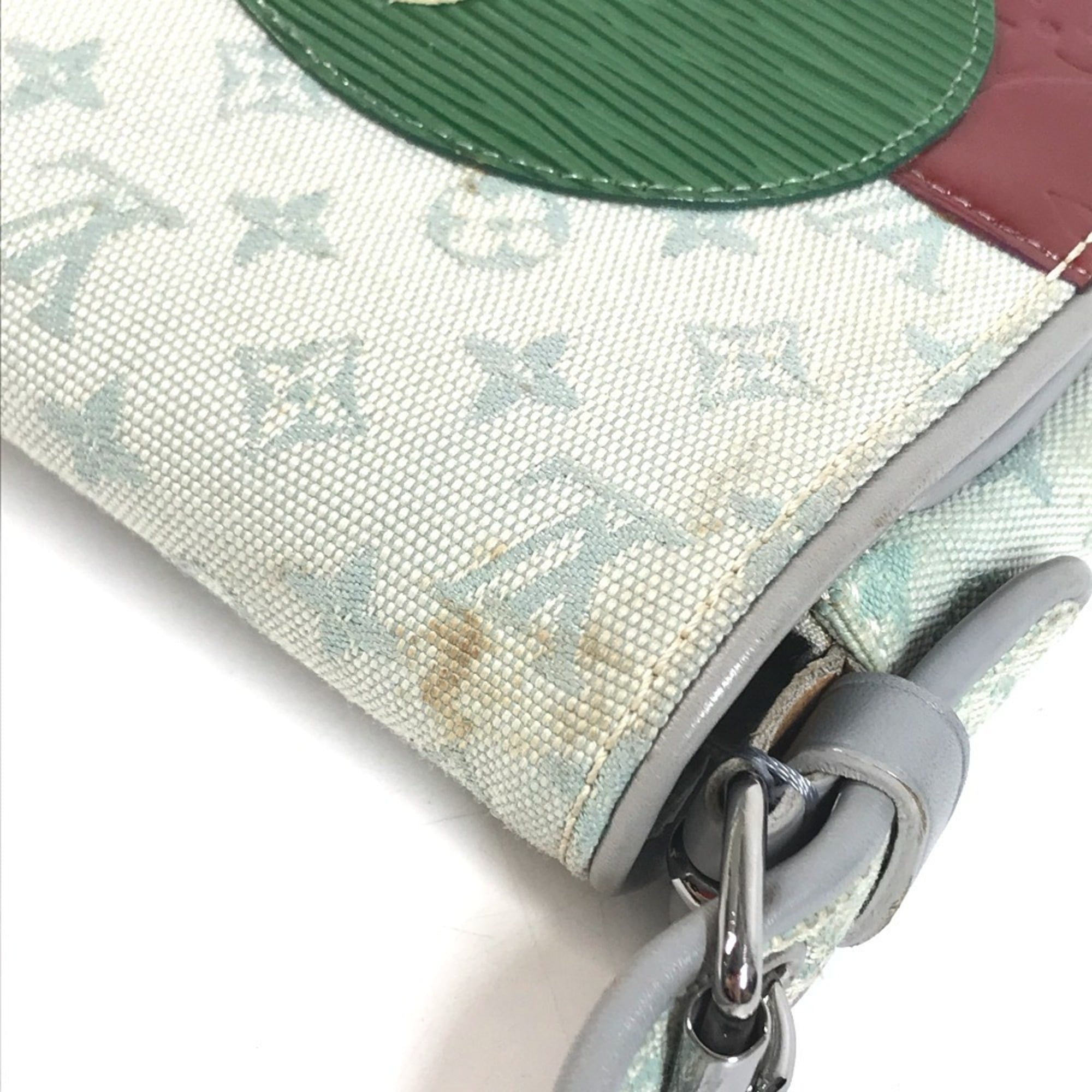 Louis Vuitton Gray Monogram Monogram Mini Pochette Shoulder Bag (Pre-Owned)