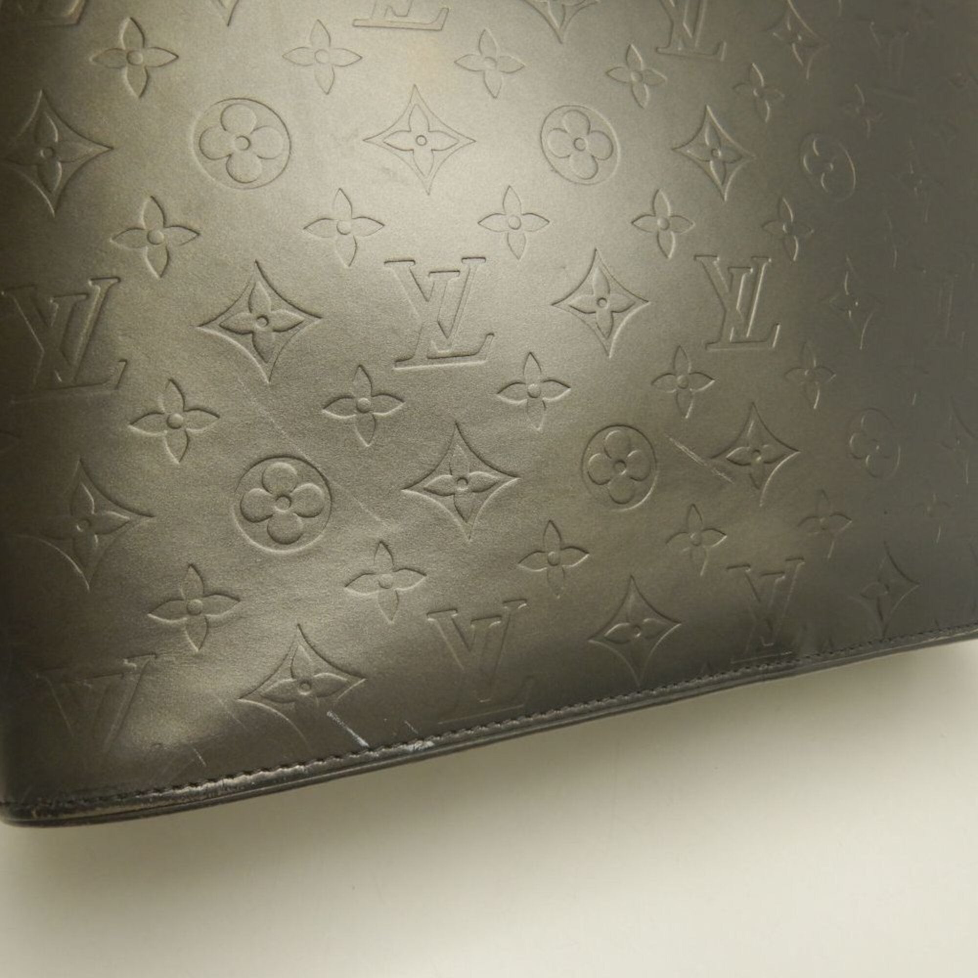 Louis Vuitton Monogram Noir Leather Tote Bag (Pre-Owned)