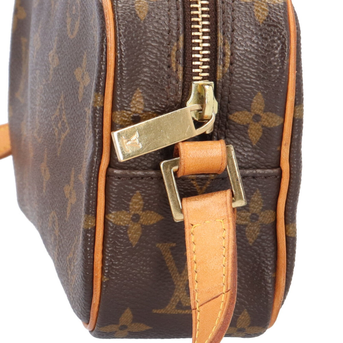 Louis Vuitton Monogram Brown Galle Monogram Monogram Pochette Shoulder Bag (Pre-Owned)