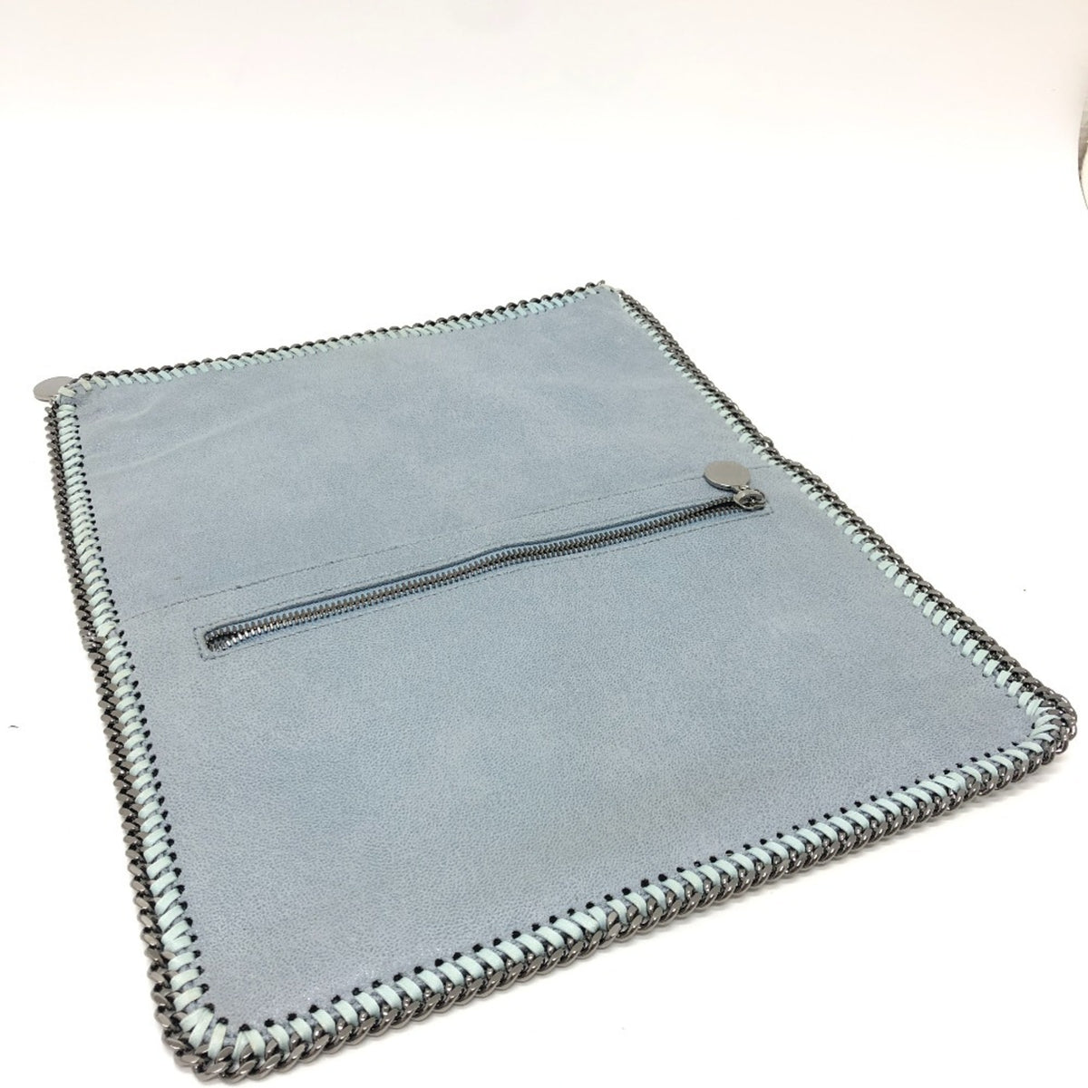 Stella Mccartney Blue Fabric Clutch Bag (Pre-Owned)