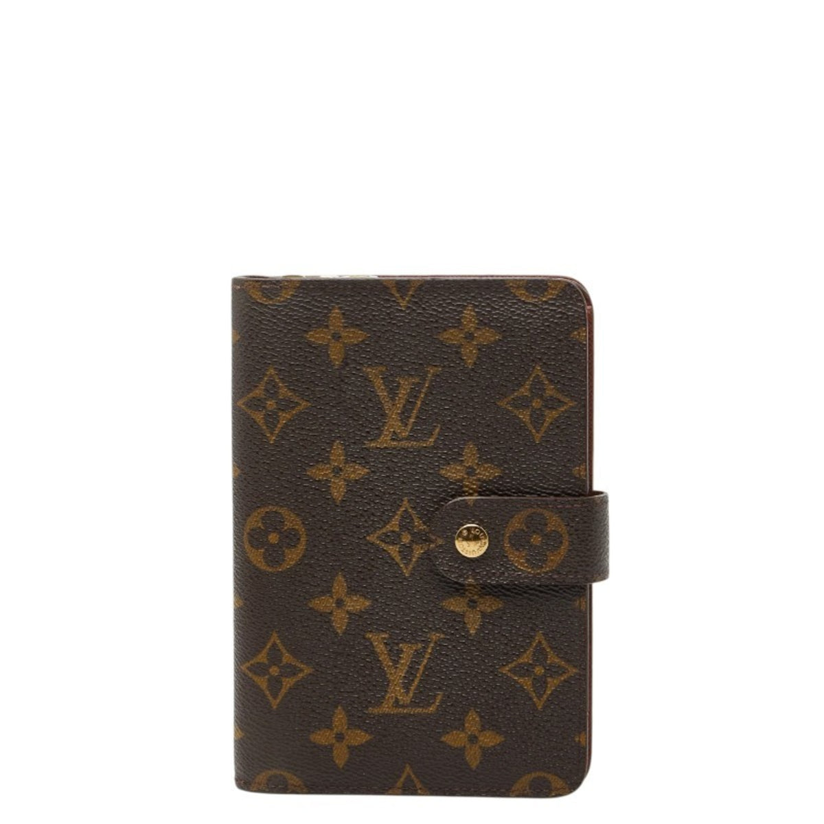 Louis Vuitton Brown Pvc Leather Wallet (Bi-Fold) (Pre-Owned)