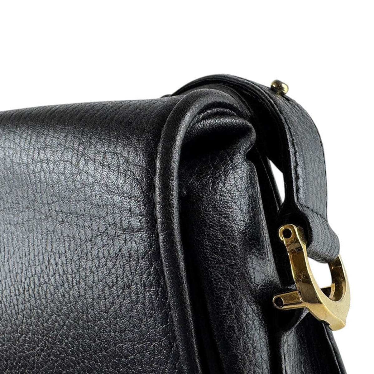 Cartier Black Leather Shoulder Bag (Pre-Owned)