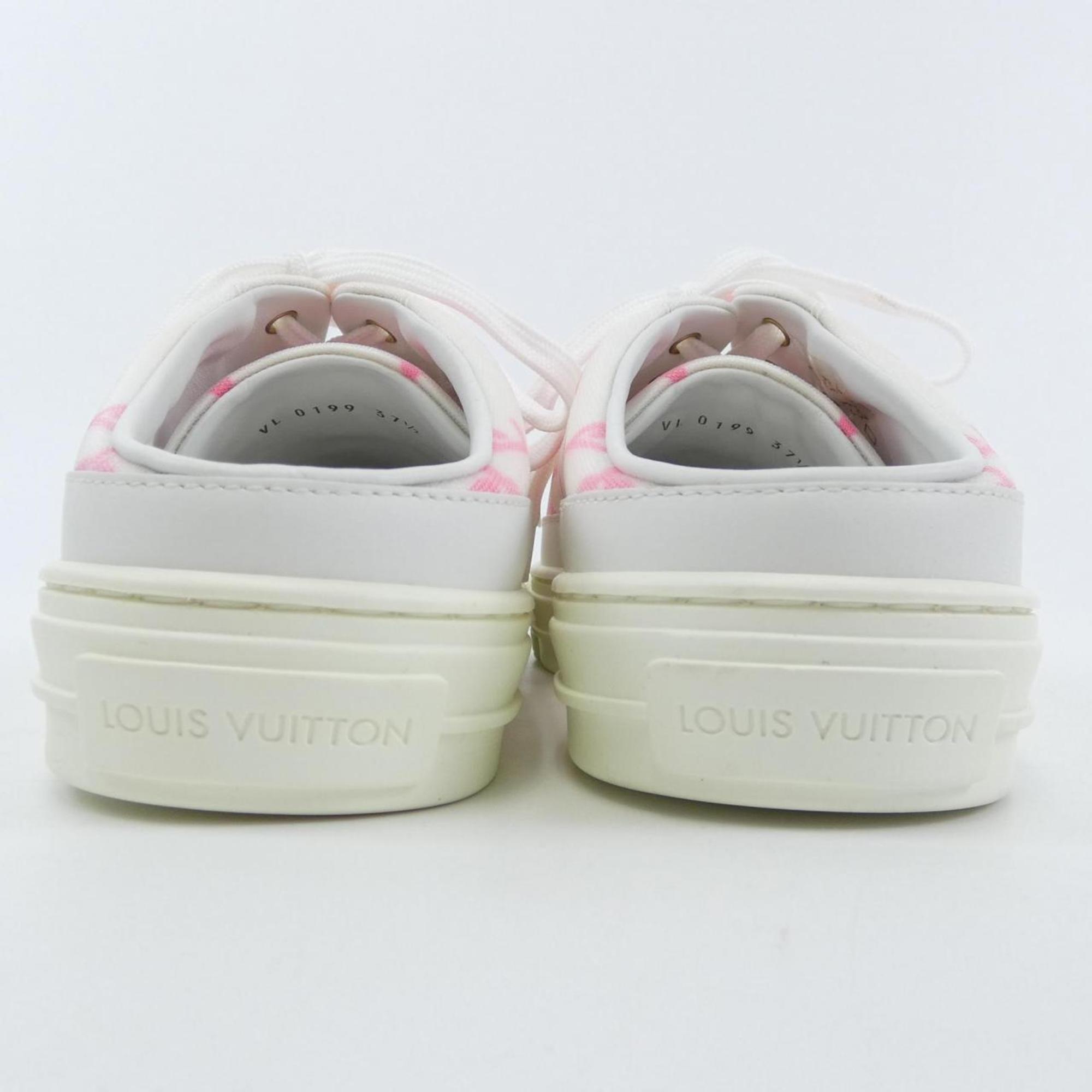 Louis Vuitton Pink White Sneakers (Pre-Owned)