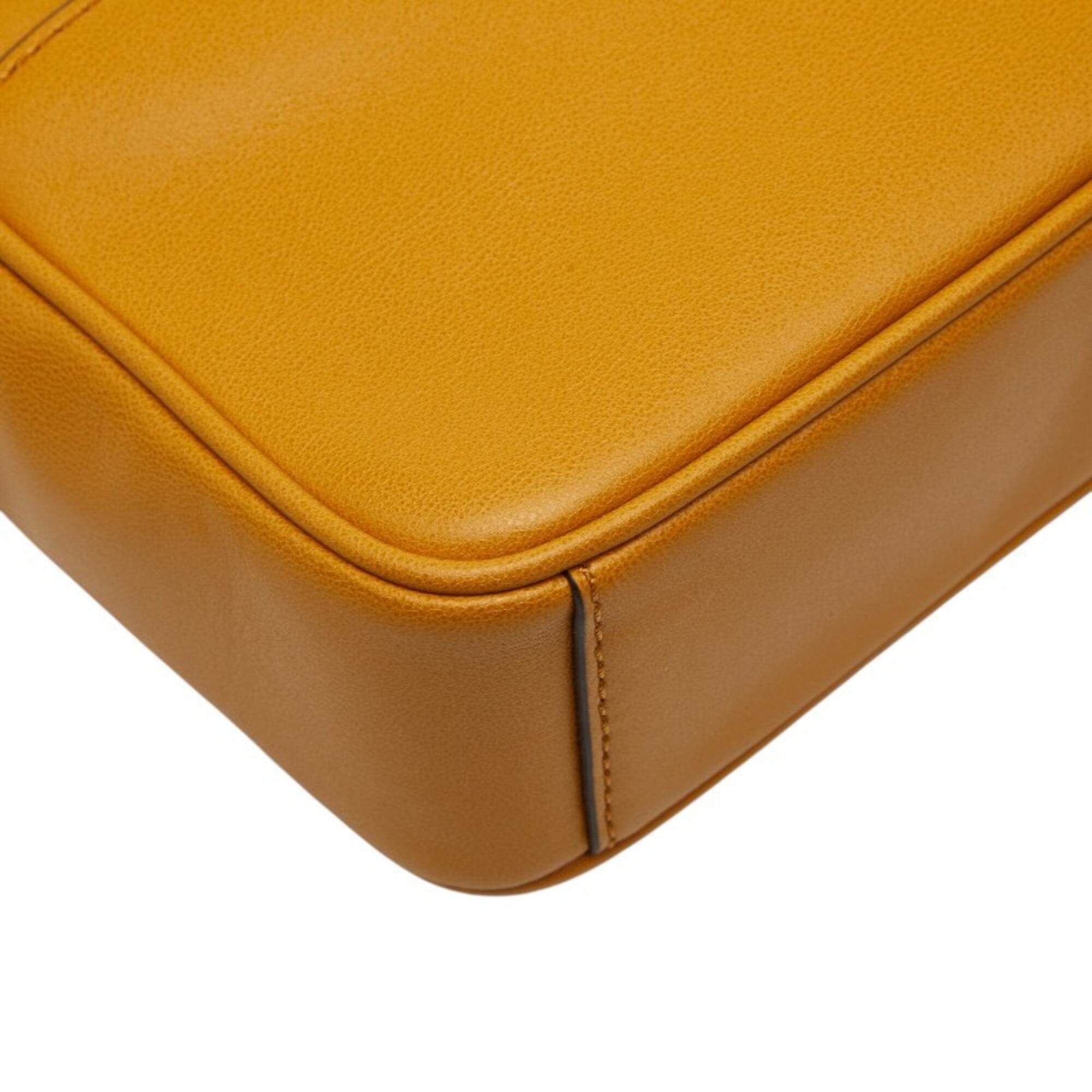 Michael Kors Yellow Leather Shoulder Bag (Pre-Owned)