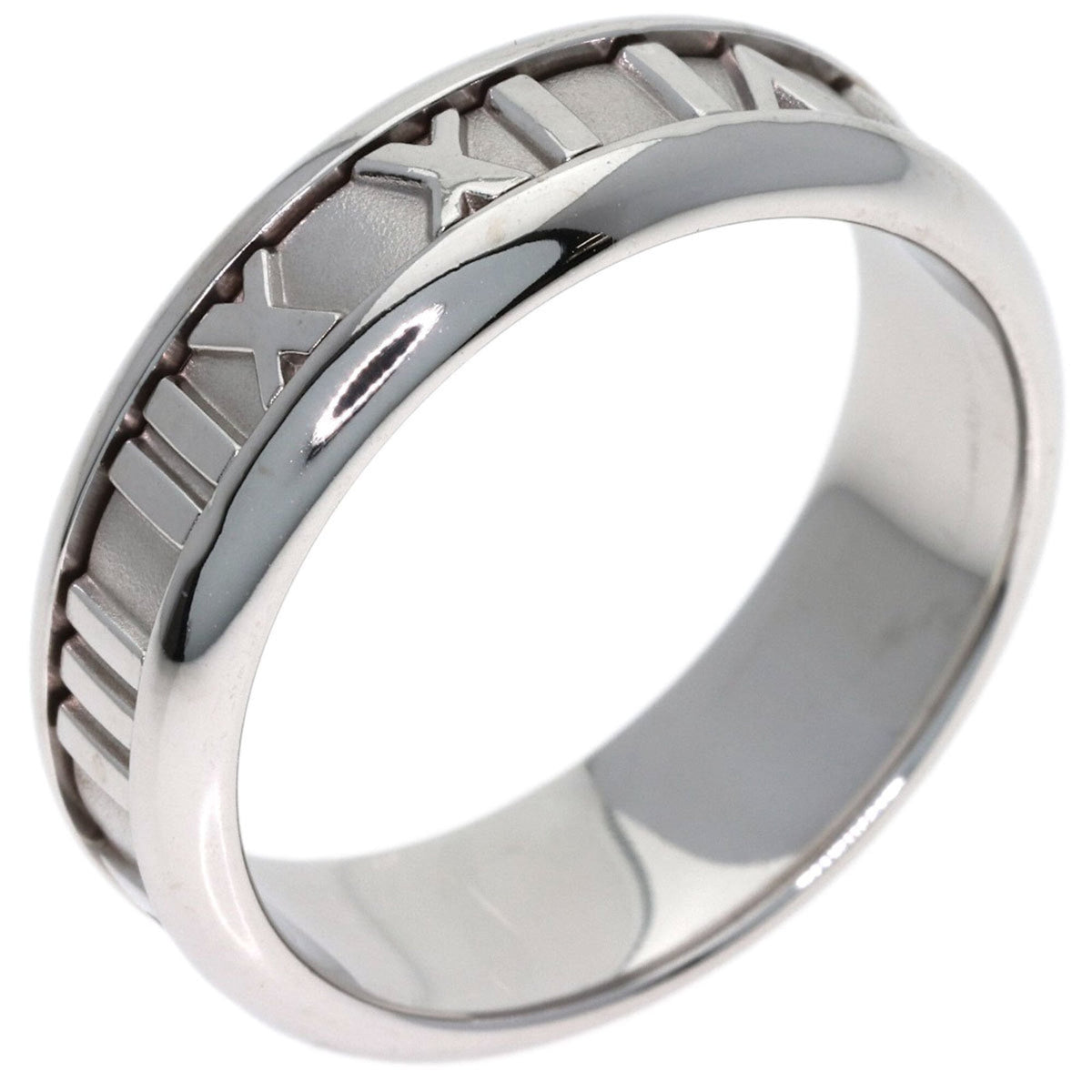 Tiffany White Gold (18K) Band Ring (Pre-Owned)