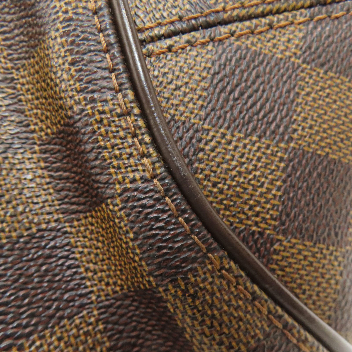Louis Vuitton Brown Damier Canvas Ebene Damier Canvas Shoulder Bag (Pre-Owned)