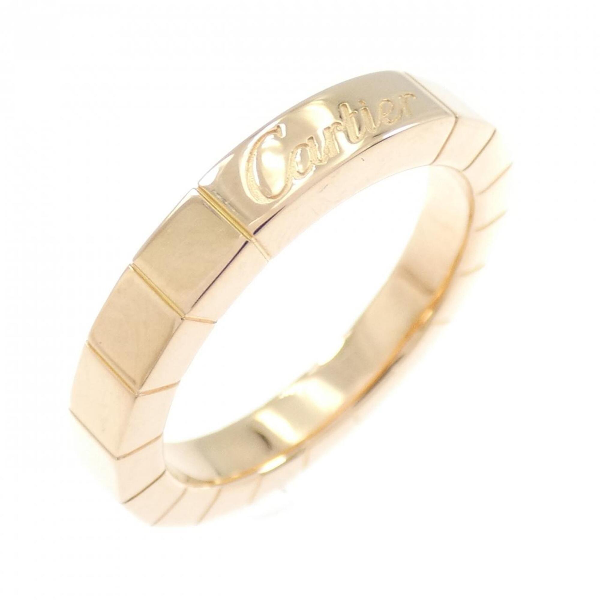 Cartier Lanieres Pink Gold (18K) Band Ring (Pre-Owned)