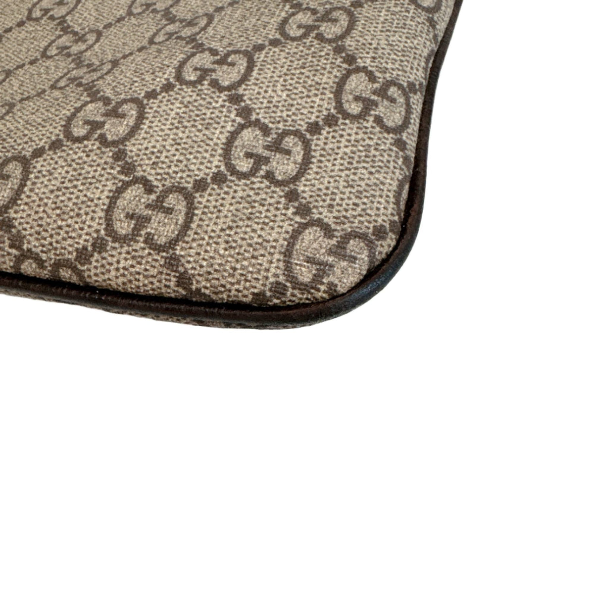 Gucci Gg Canvas Brown Pvc Shoulder Bag (Pre-Owned)