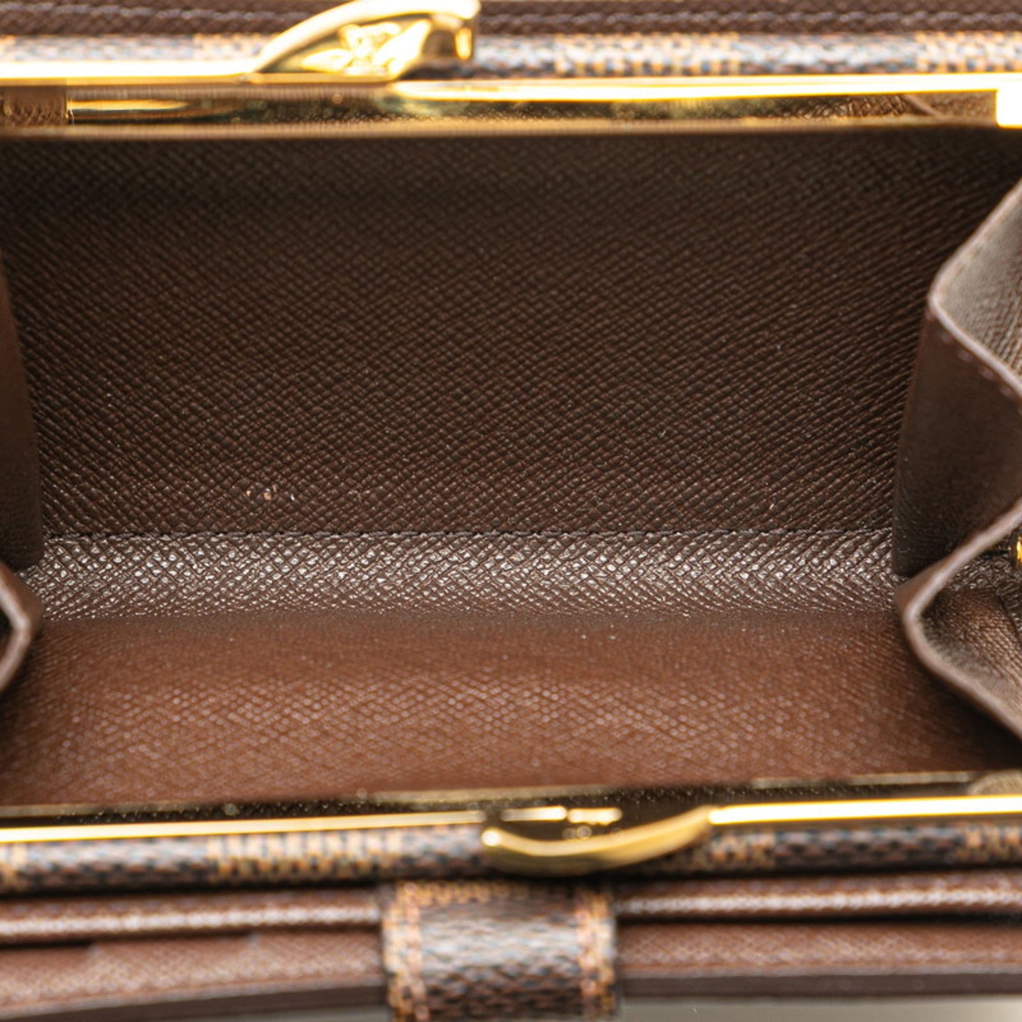 Louis Vuitton Brown Pvc Wallet (Tri-Fold) (Pre-Owned)