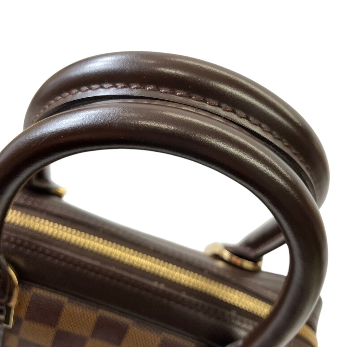 Louis Vuitton Damier Brown Damier Canvas Handbag (Pre-Owned)