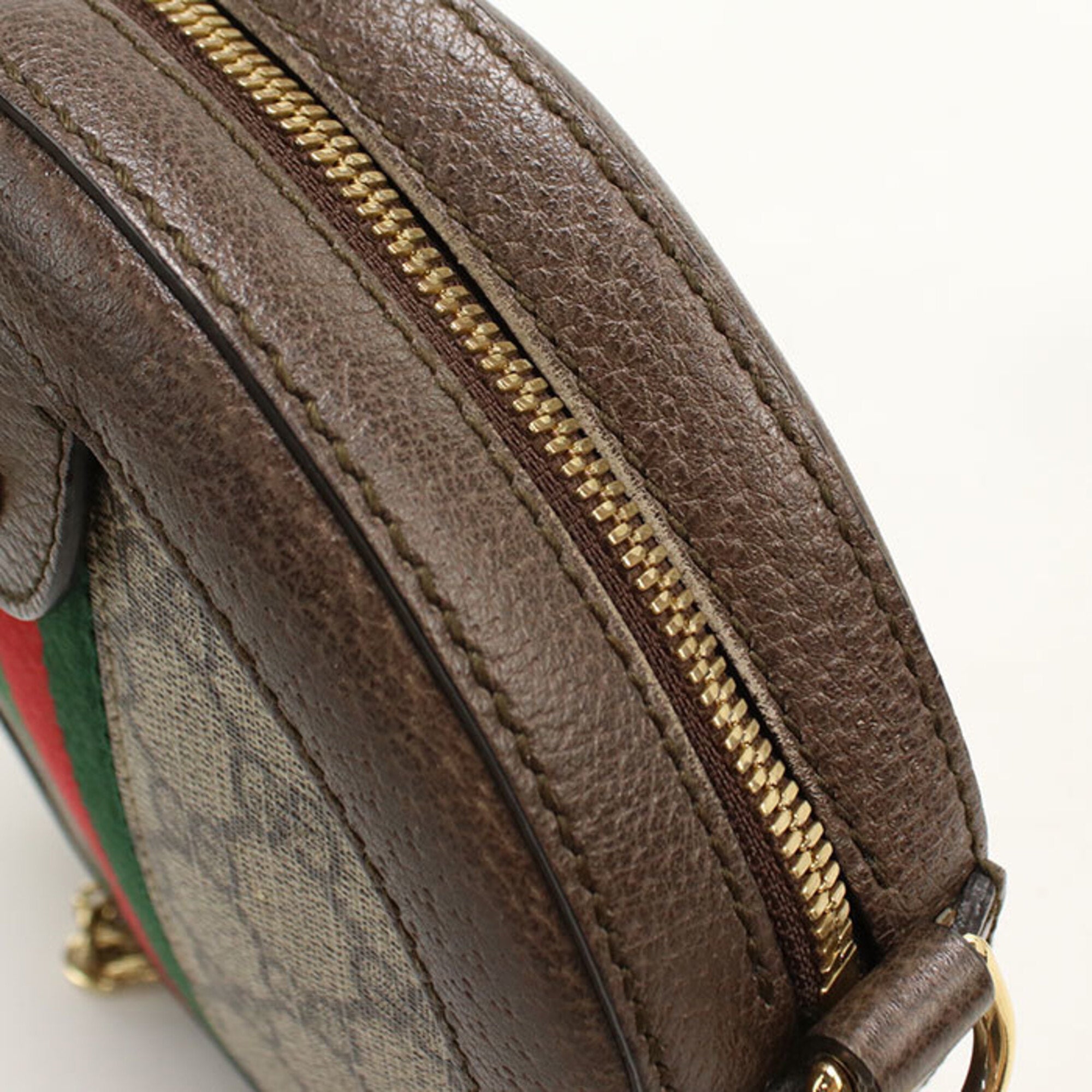 Gucci Beige Pvc Leather Shoulder Bag (Pre-Owned)