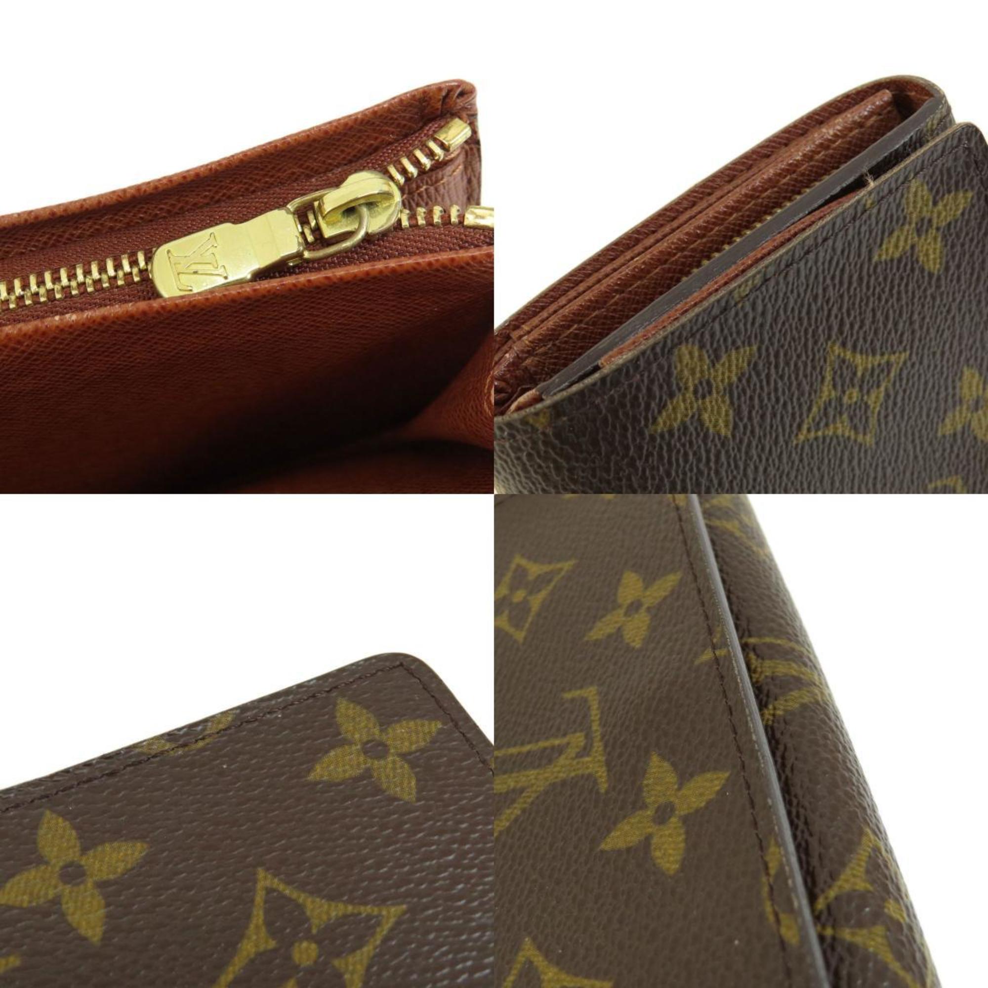 Louis Vuitton Brown Monogram Monogram Wallet (Bi-Fold) (Pre-Owned)