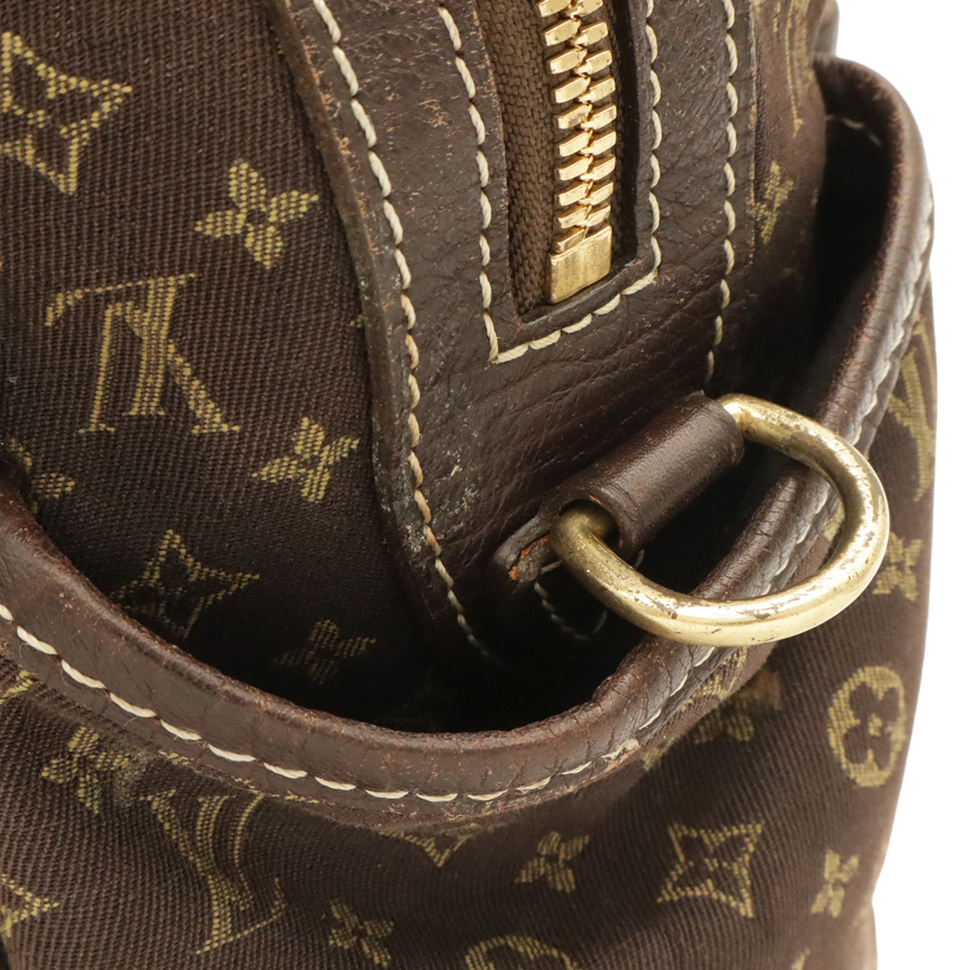 Louis Vuitton Ebene Canvas Leather Shoulder Bag Tote Bag (Pre-Owned)