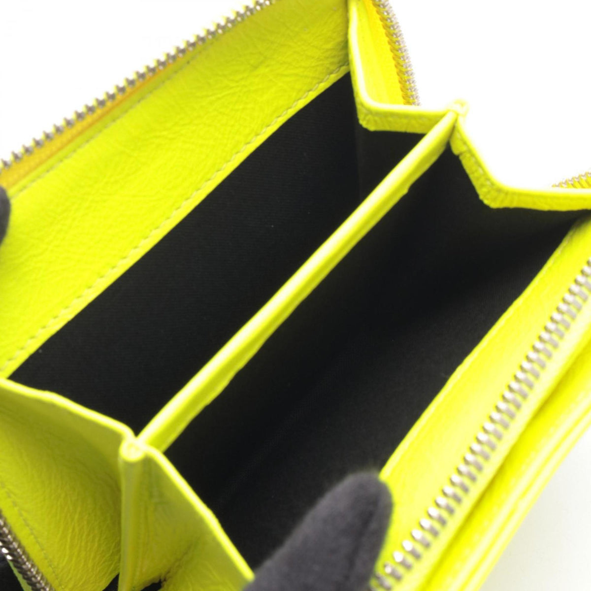 Balenciaga Yellow Leather Wallet (Bi-Fold) (Pre-Owned)