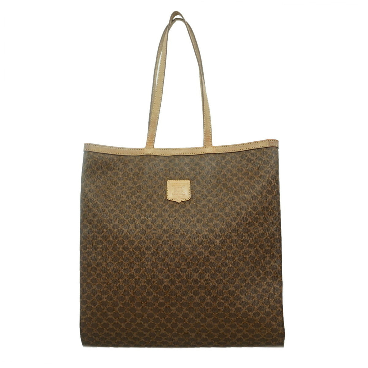 Celine Brown Pvc Tote Bag (Pre-Owned)