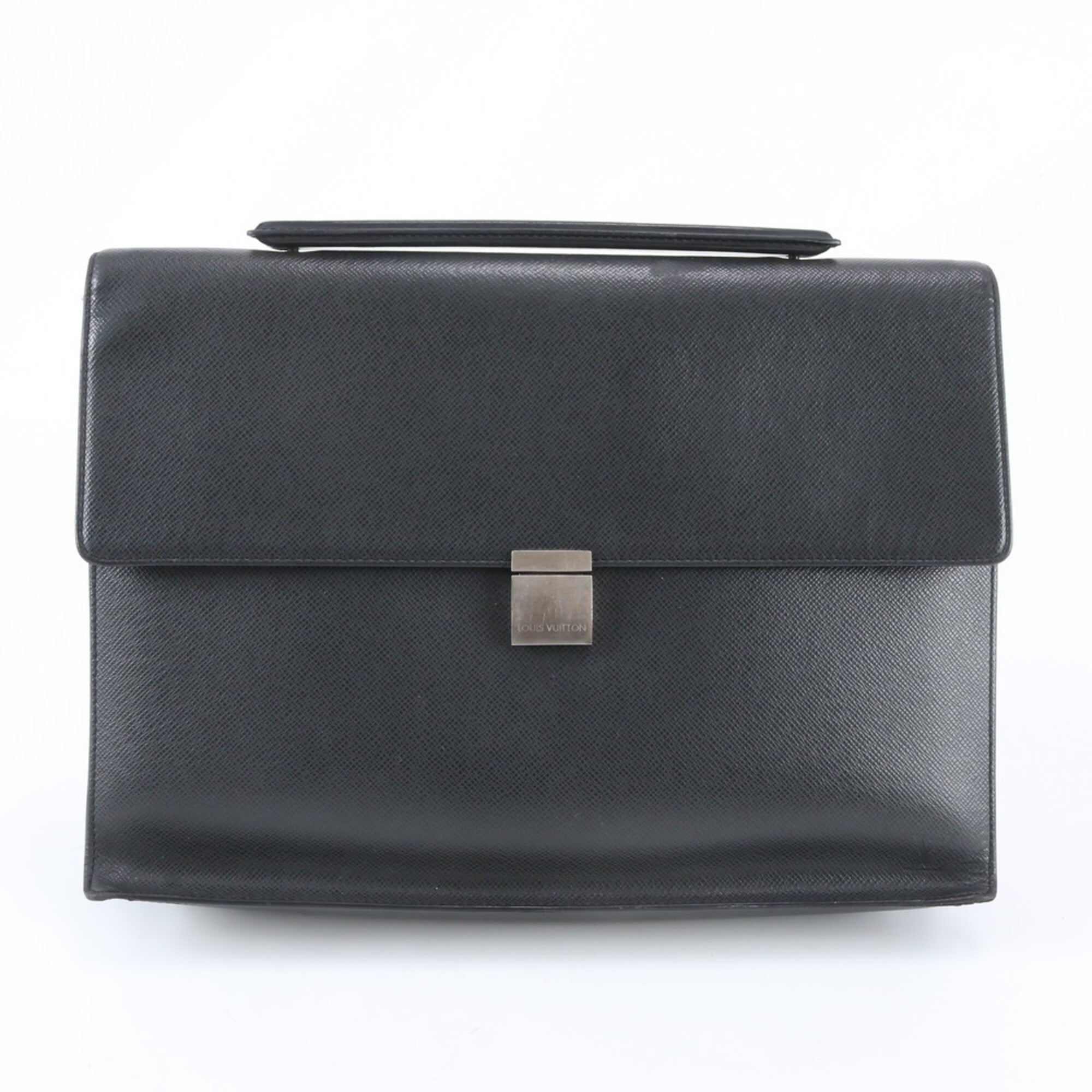 Louis Vuitton Ardoise Leather Briefcase (Pre-Owned)