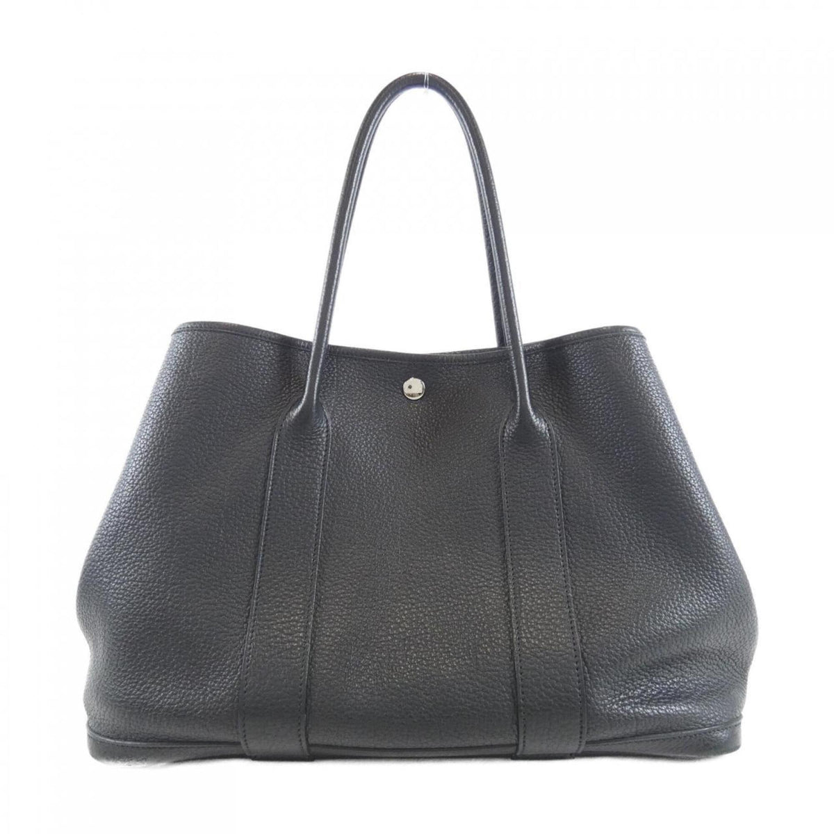 Hermes Black Negonda Leather Handbag (Pre-Owned)