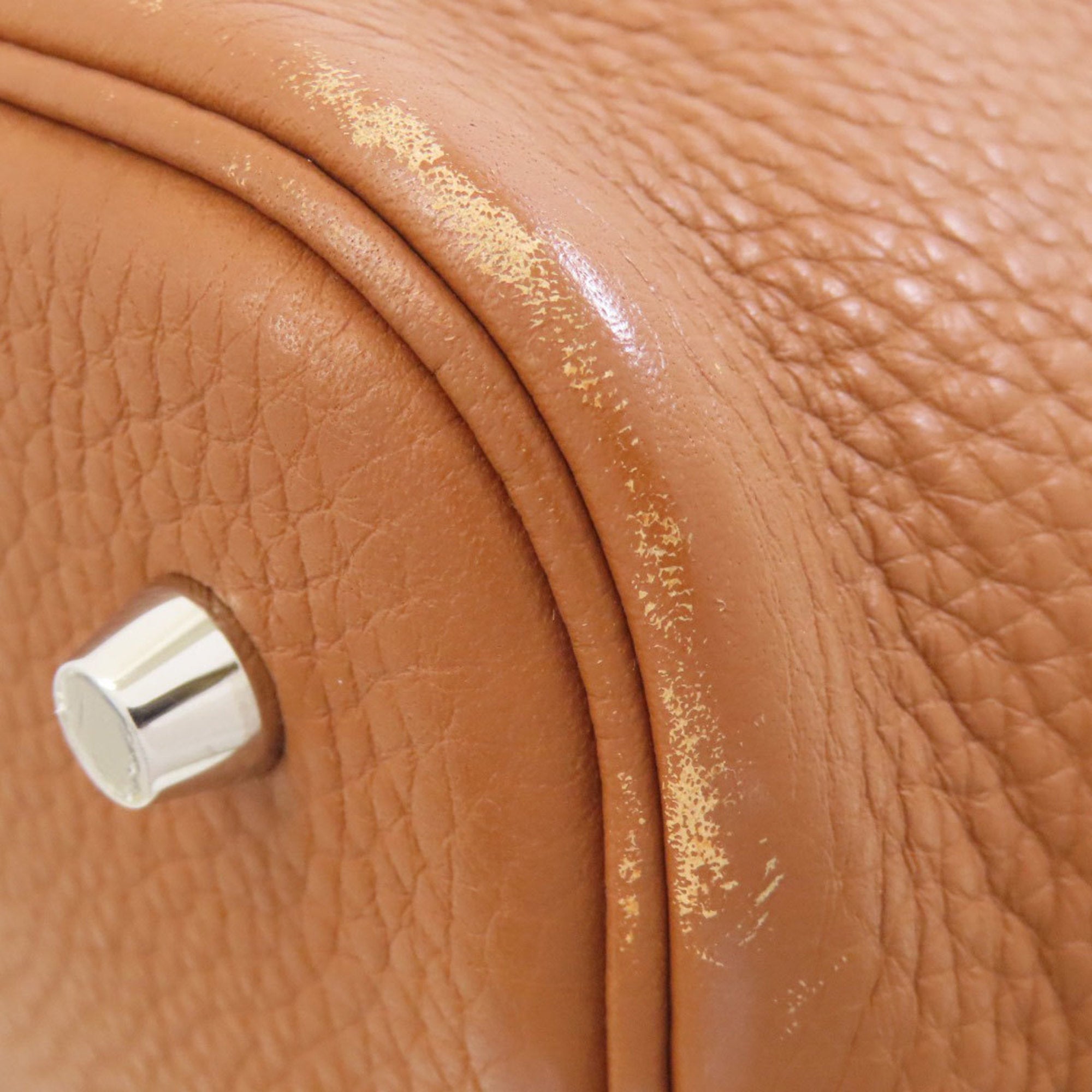 Hermes Gold Handbag (Pre-Owned)